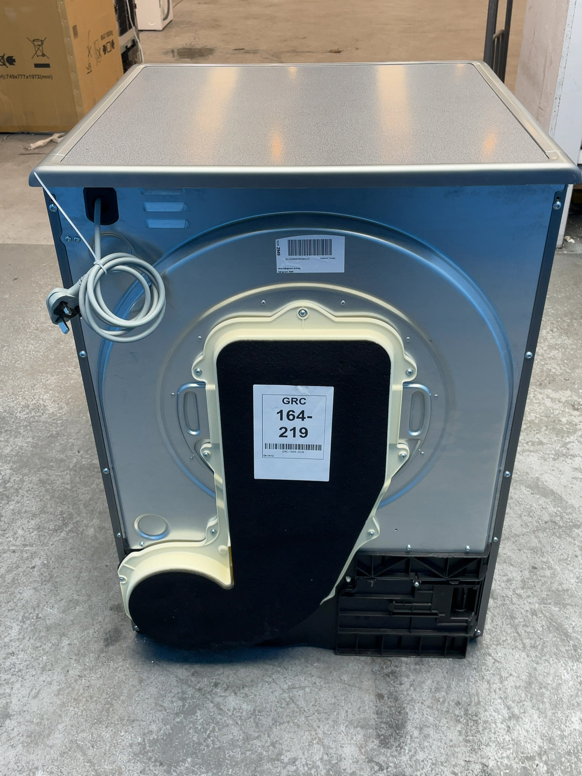 #GRC-164-219 - Hoover 10kg Heat Pump Tumble Dryer – WiFi Connected, Grey, D Energy Rating