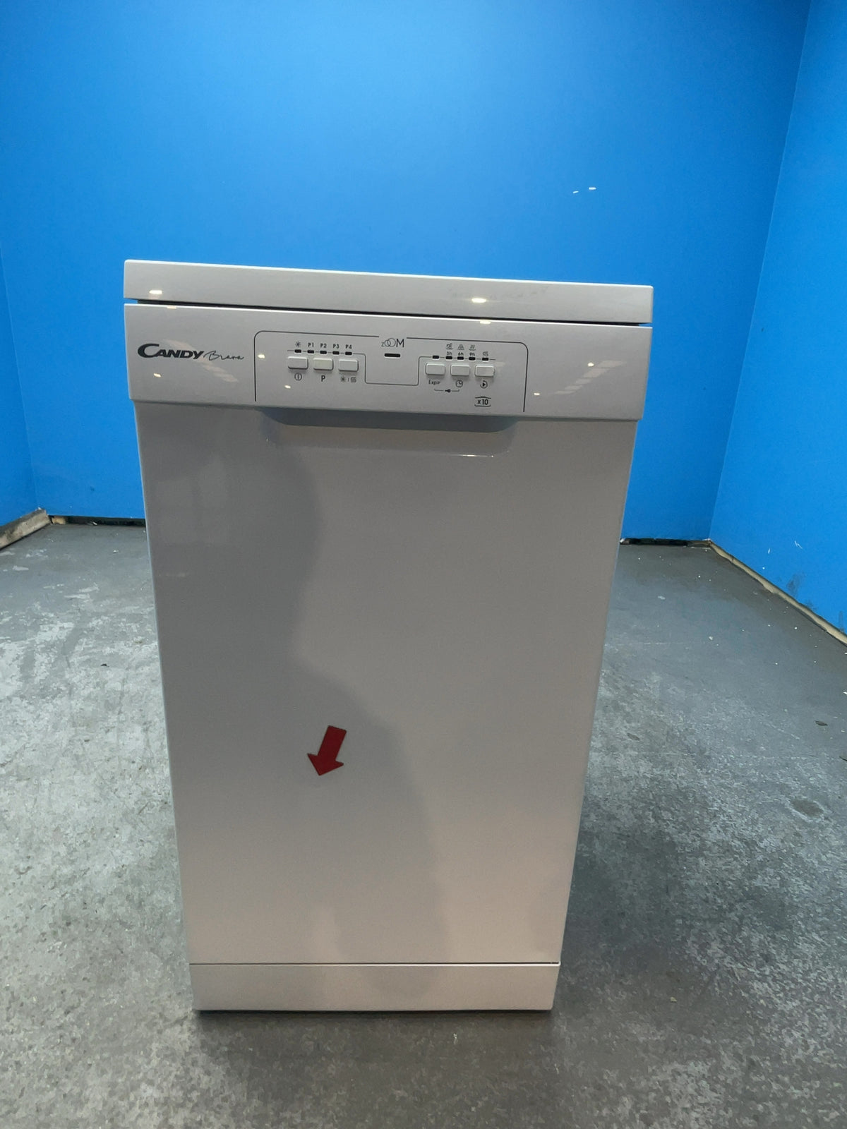 #GRC-164-222 - Candy Brava 45cm Slimline Dishwasher – 10 Place Settings, E Rated