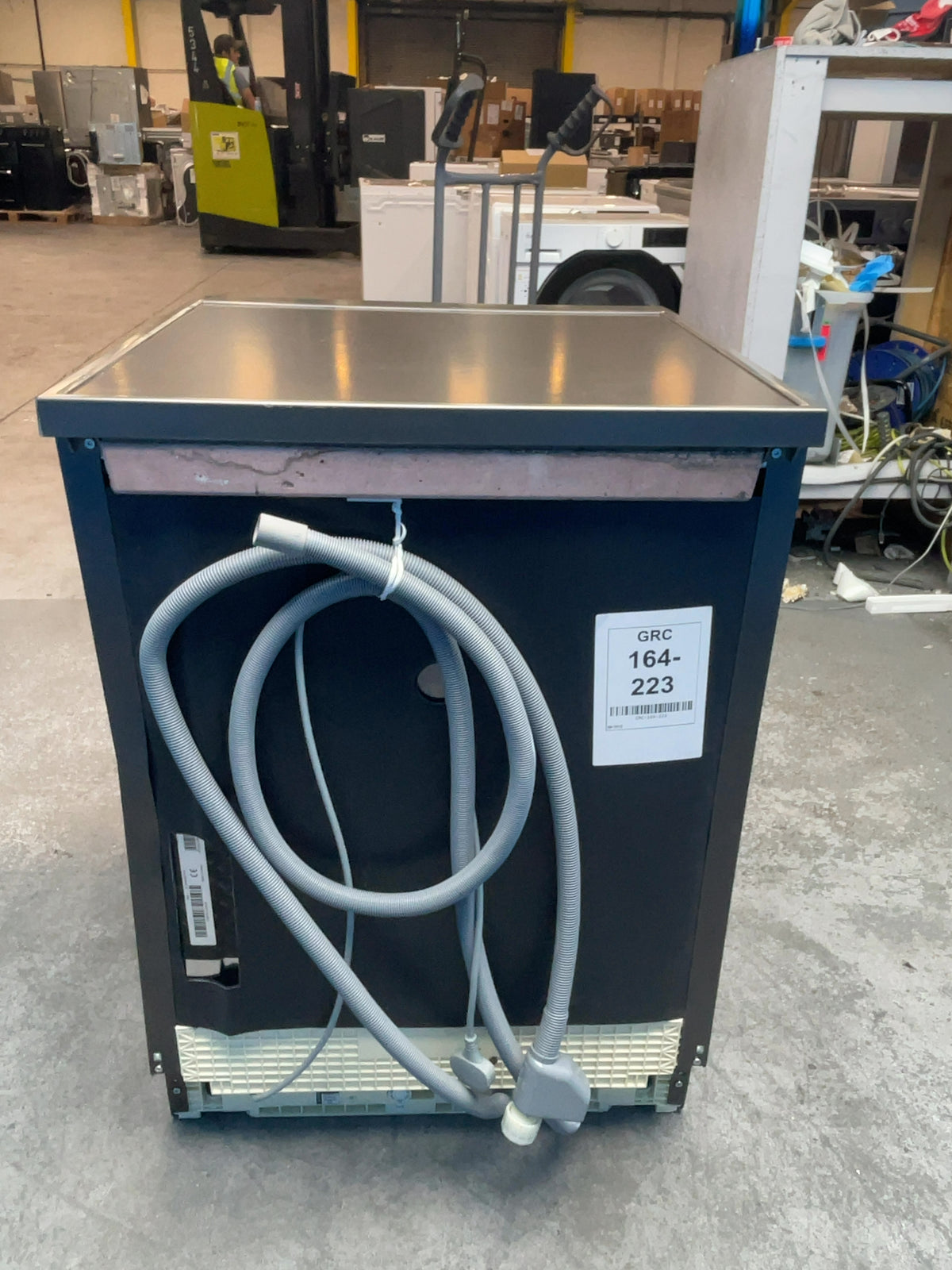 #GRC-164-223 - Haier 60cm Dishwasher – 14 Place Settings, WiFi Connected, A Rated, Grey