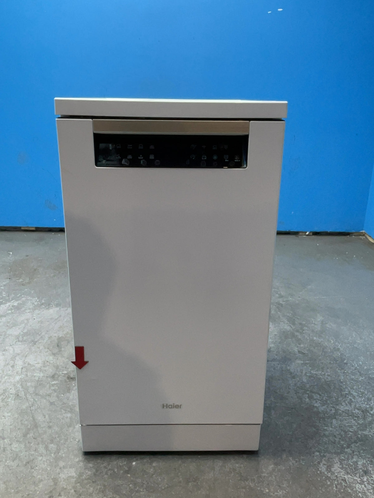 #GRC-164-227 - Haier I-Pro Shine 5 45cm Slimline Dishwasher – 11 Place Settings, WiFi Connected, White