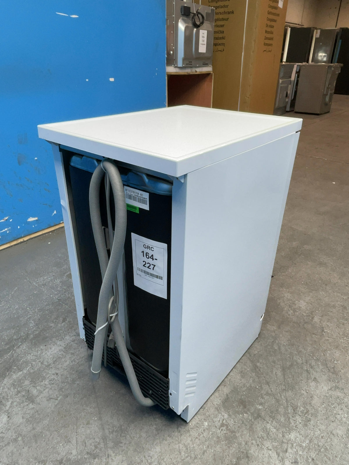 #GRC-164-227 - Haier I-Pro Shine 5 45cm Slimline Dishwasher – 11 Place Settings, WiFi Connected, White