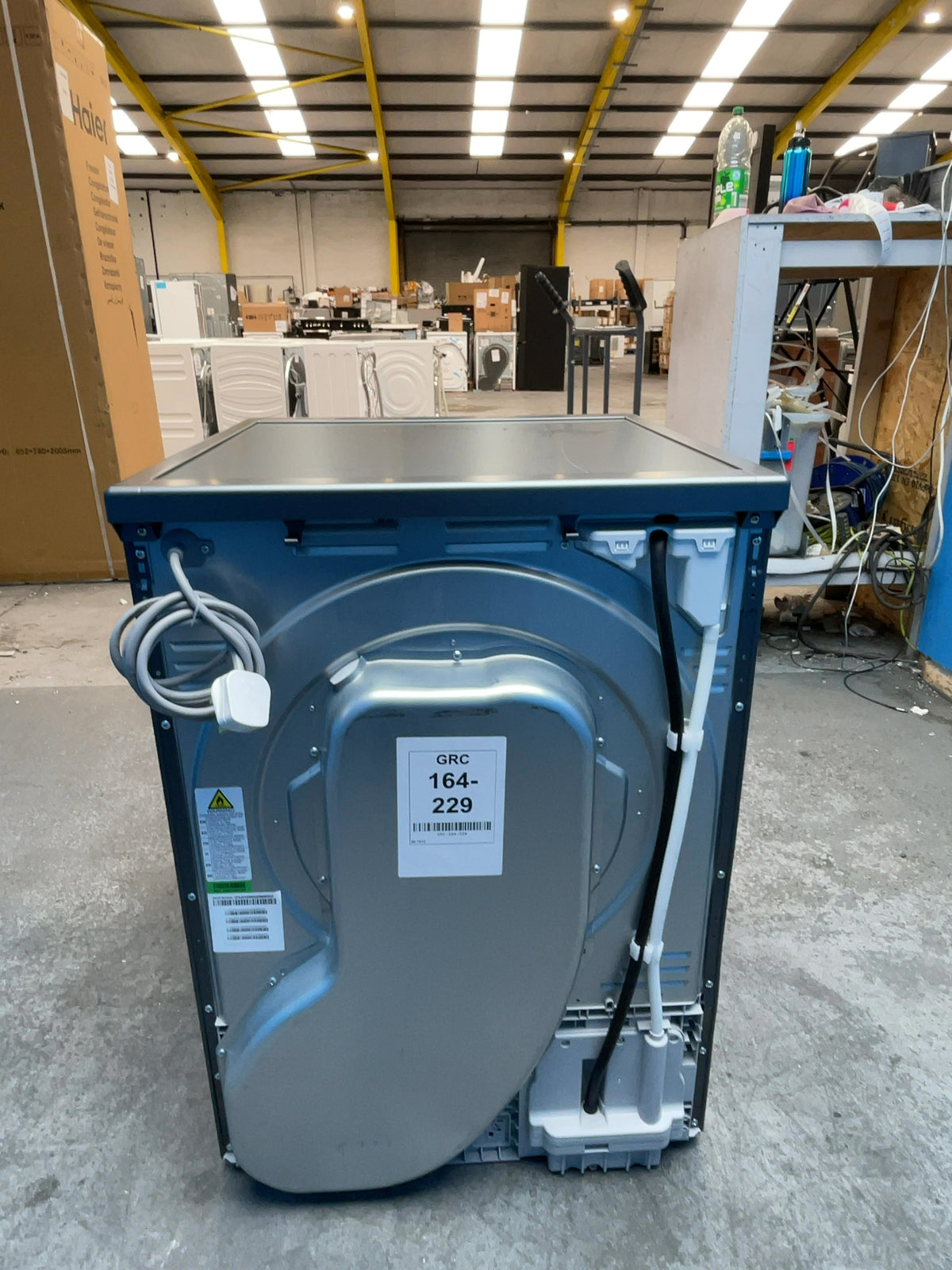 #GRC-164-229 - Haier X Series 9 10kg Heat Pump Tumble Dryer – WiFi Connected, Graphite