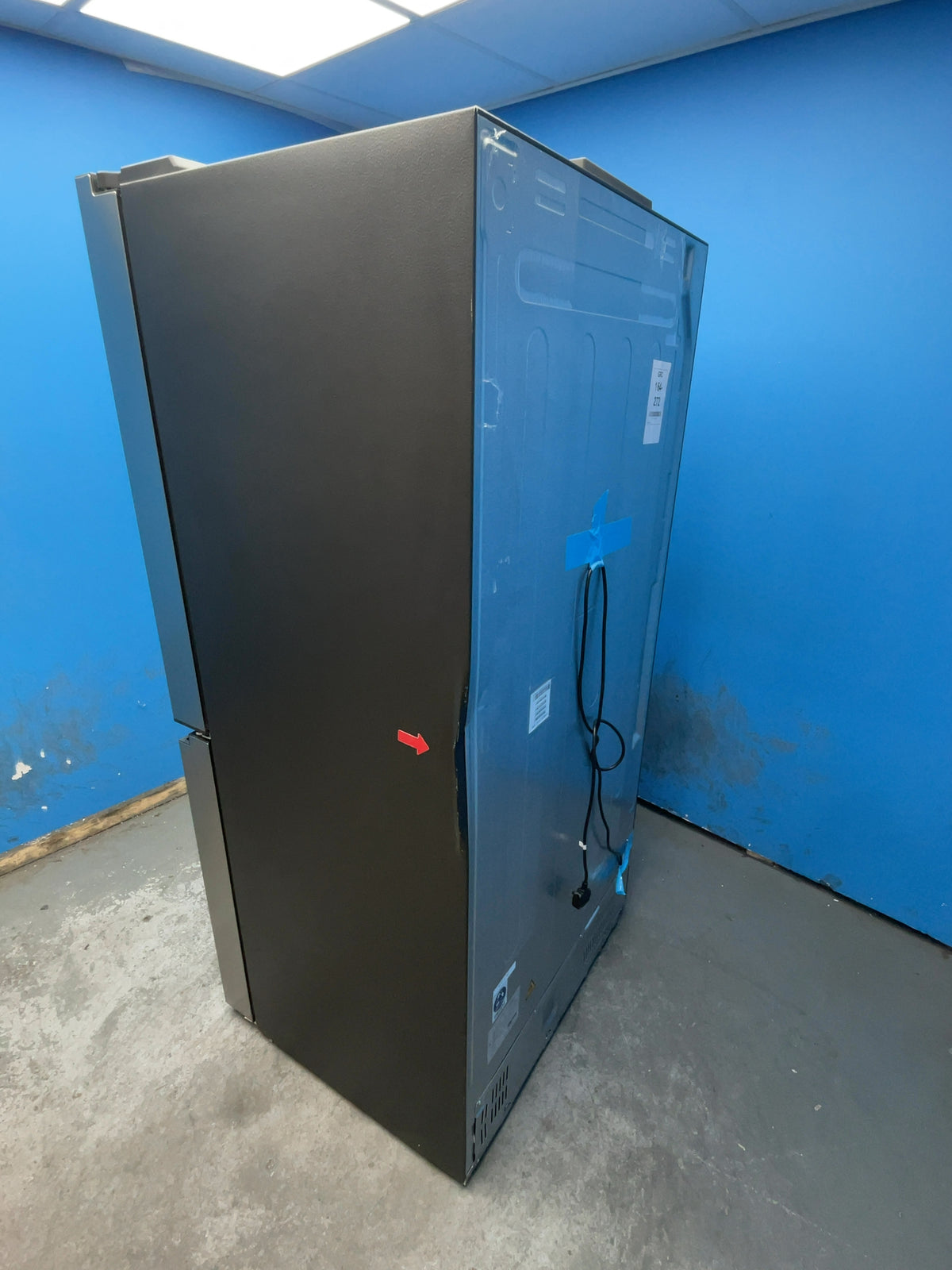 #GRC-164-272 - Haier Cube Series 5 American Style Fridge Freezer – 706L, Inox, Total No Frost