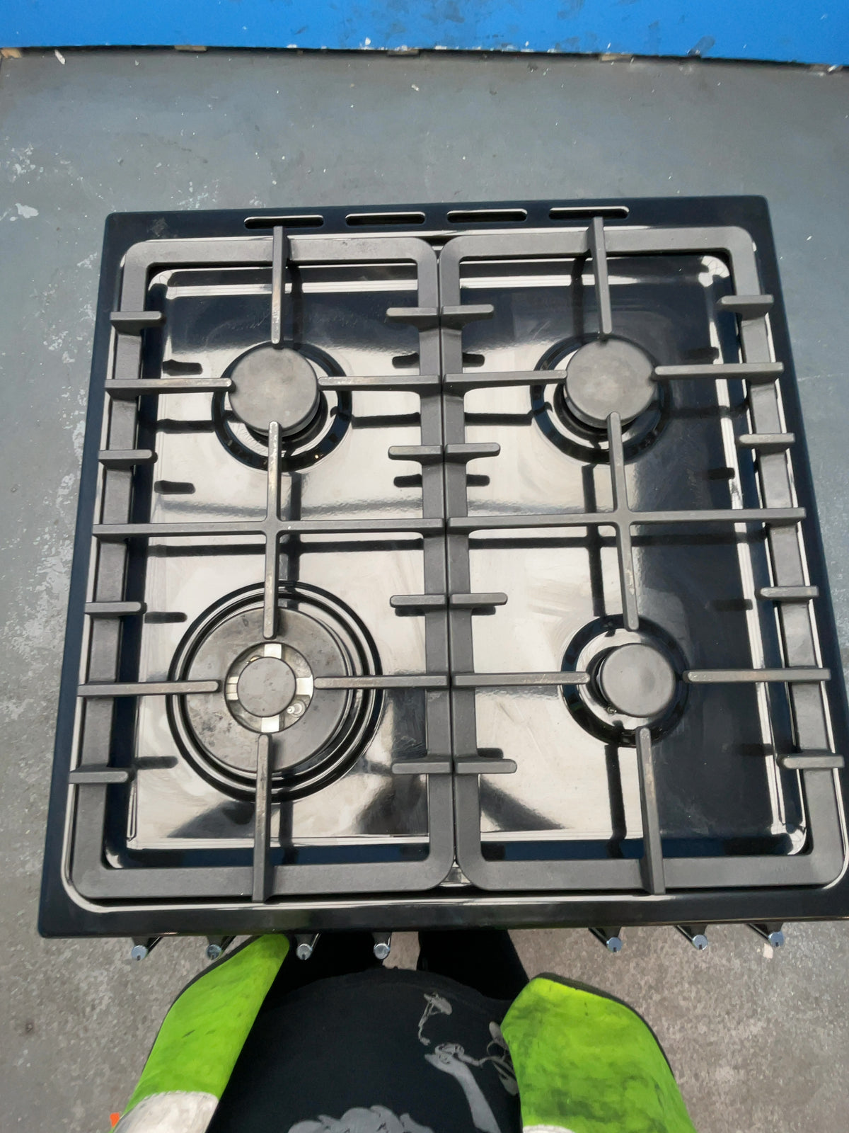 #GRC-164-284 - Belling Farmhouse 60cm Dual Fuel Double Oven Cooker – AirFry, Black