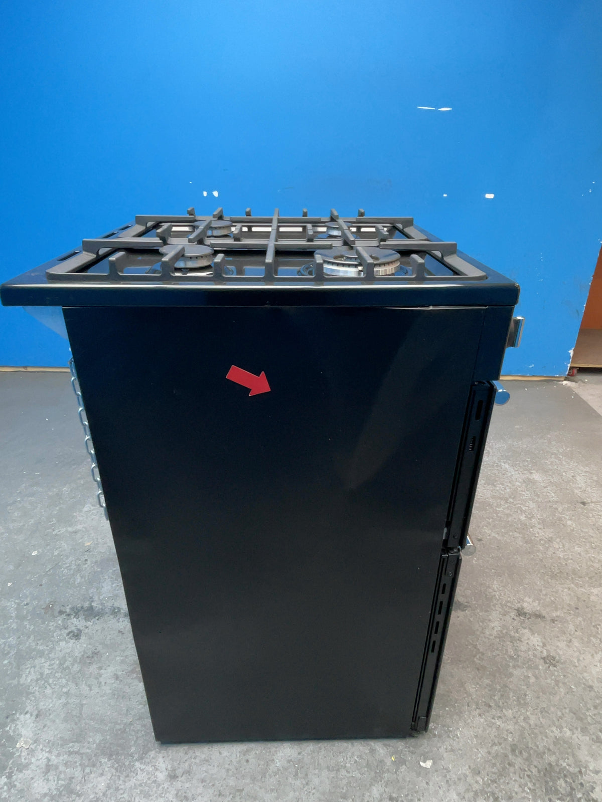 #GRC-164-284 - Belling Farmhouse 60cm Dual Fuel Double Oven Cooker – AirFry, Black