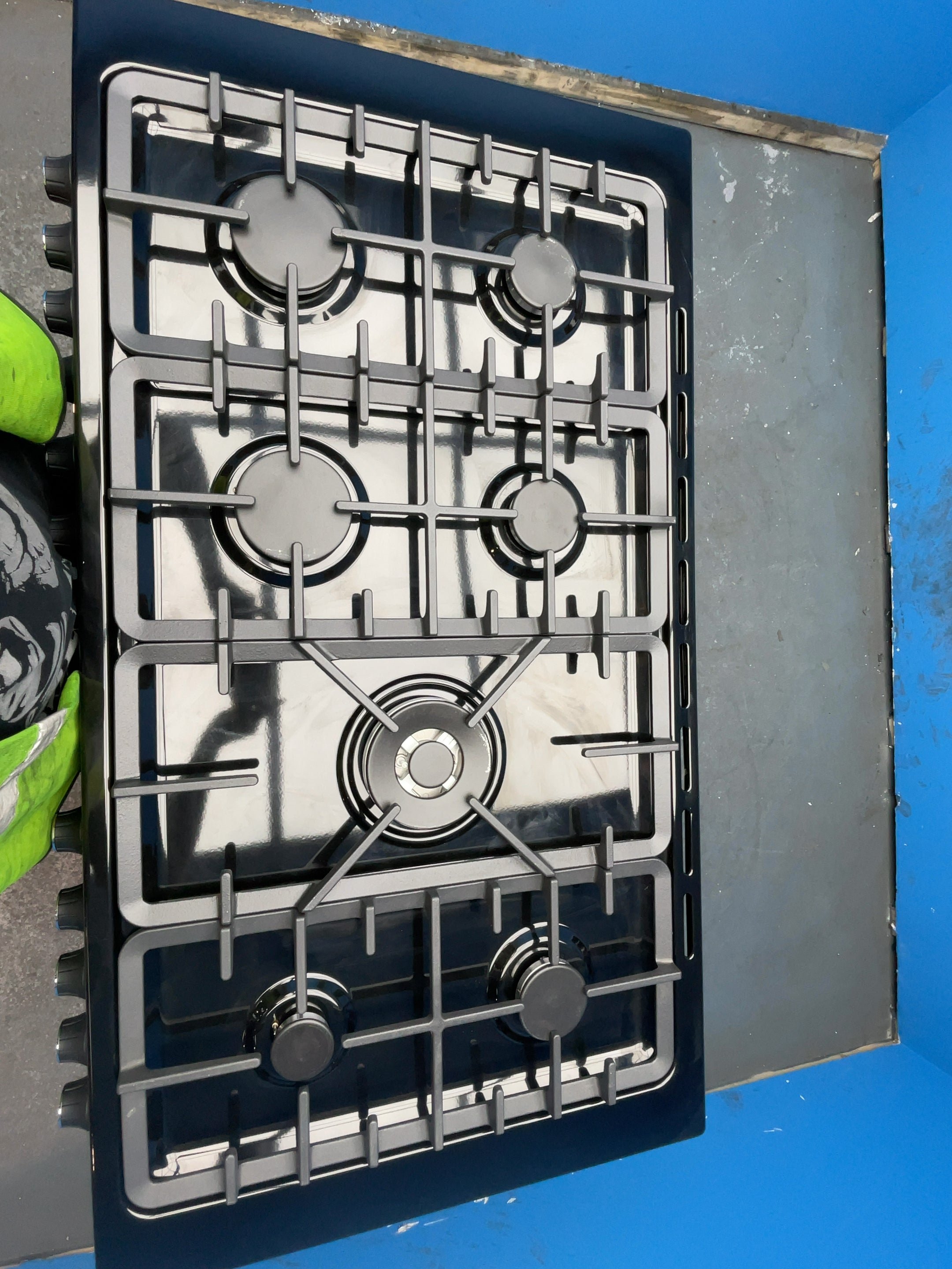 #GRC-164-300 - Belling Cookcentre 110DF Dual Fuel Range Cooker – 199L Capacity, 7 Burner Gas Hob, AirFry Mode