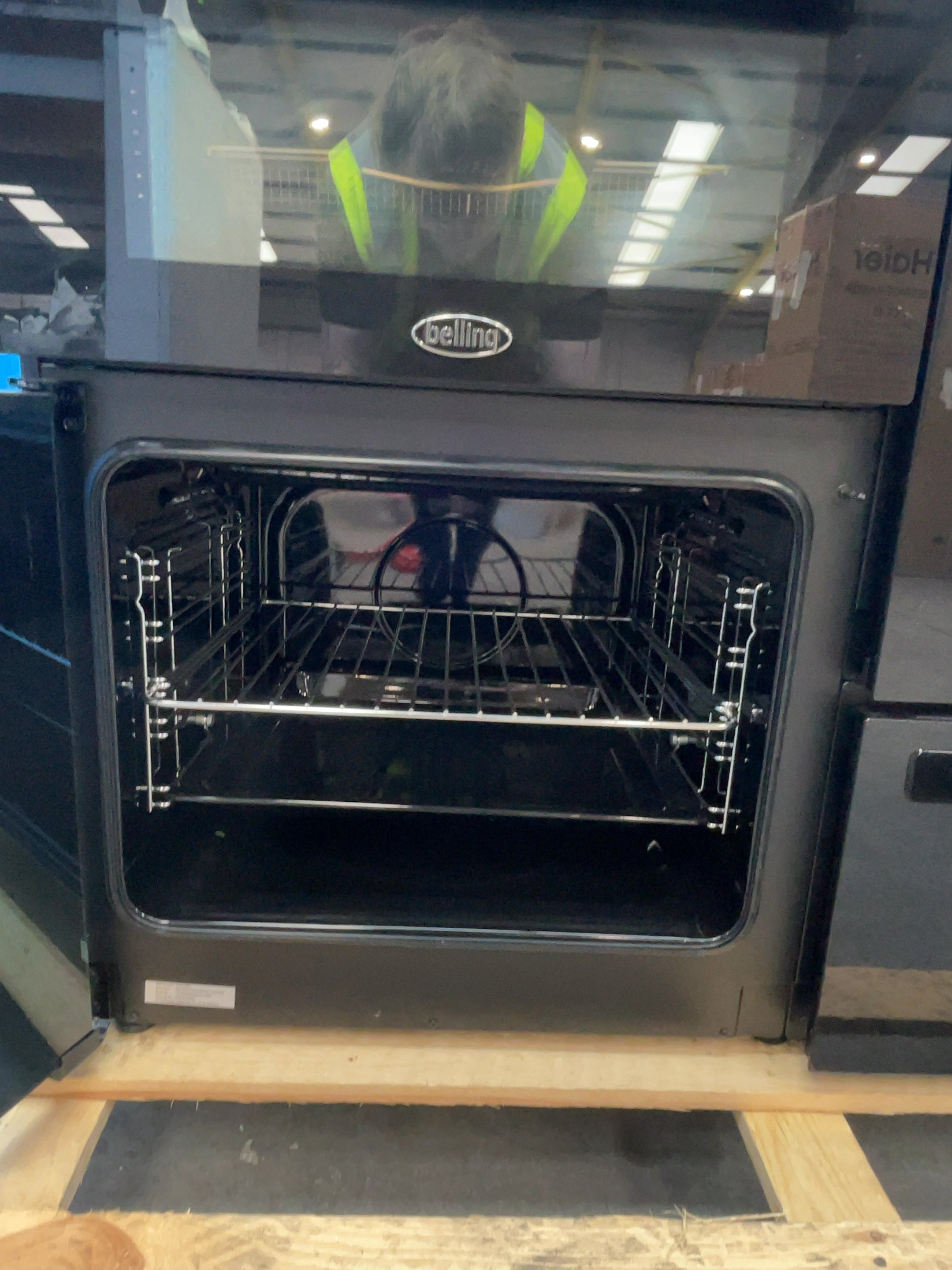 #GRC-164-300 - Belling Cookcentre 110DF Dual Fuel Range Cooker – 199L Capacity, 7 Burner Gas Hob, AirFry Mode