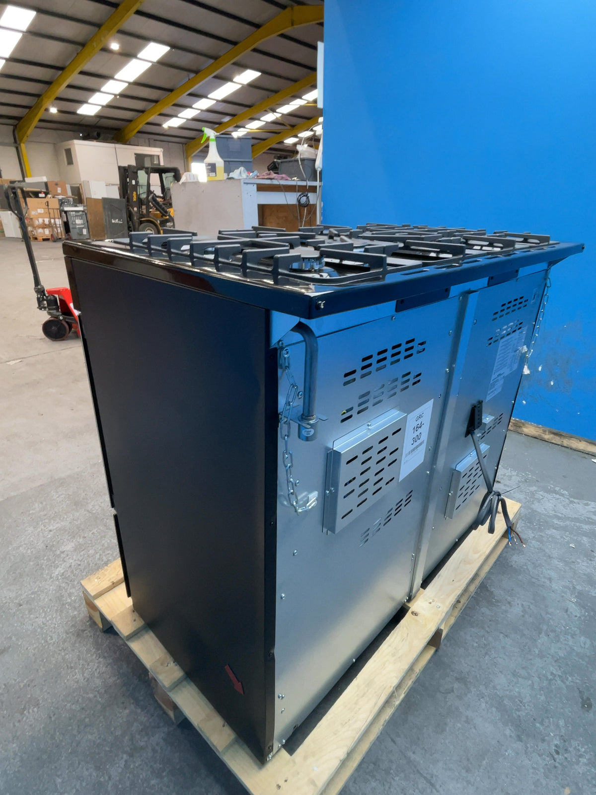 #GRC-164-300 - Belling Cookcentre 110DF Dual Fuel Range Cooker – 199L Capacity, 7 Burner Gas Hob, AirFry Mode
