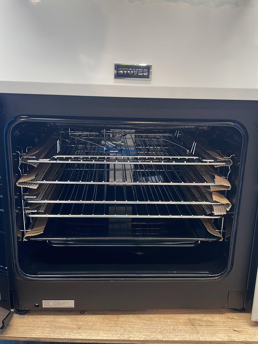 #GRC-164-307 - Stoves Richmond 110cm Quad Oven Dual Fuel Range Cooker – 196L, AirFry, Cream