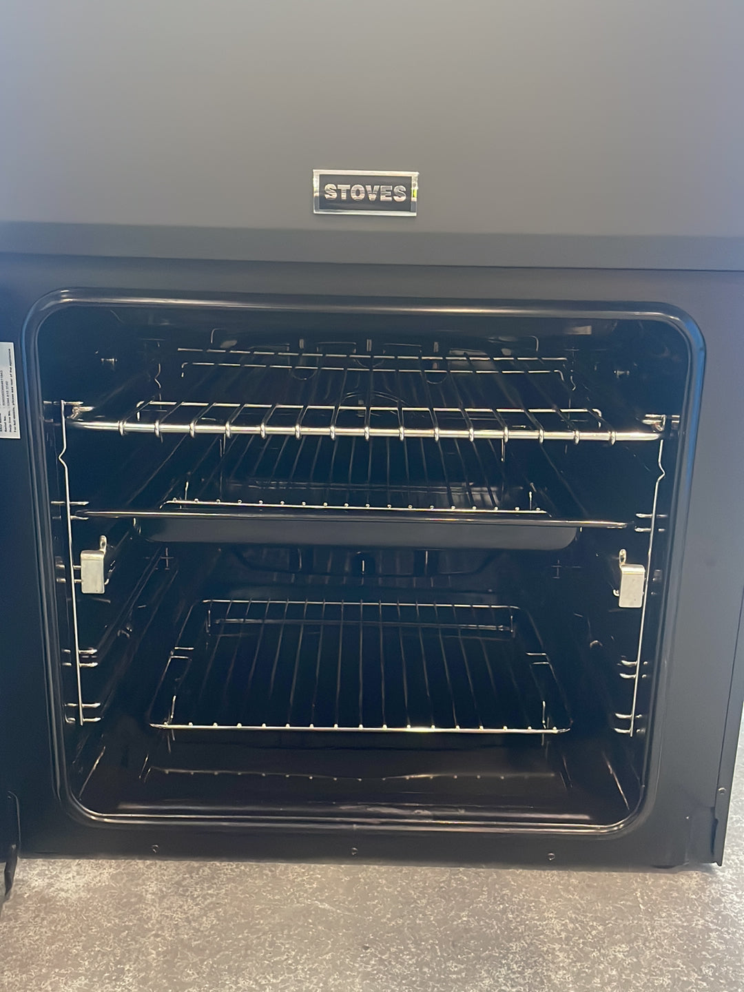 #GRC-164-315 - Stoves Richmond Deluxe 60cm Dual Fuel Cooker – PowerWok, AirFry, Anthracite