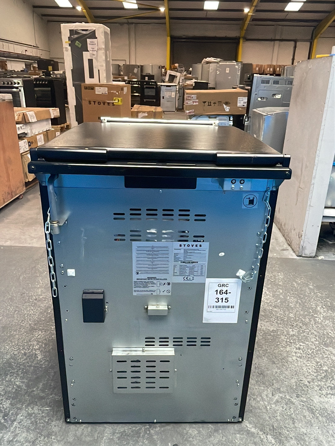 #GRC-164-315 - Stoves Richmond Deluxe 60cm Dual Fuel Cooker – PowerWok, AirFry, Anthracite