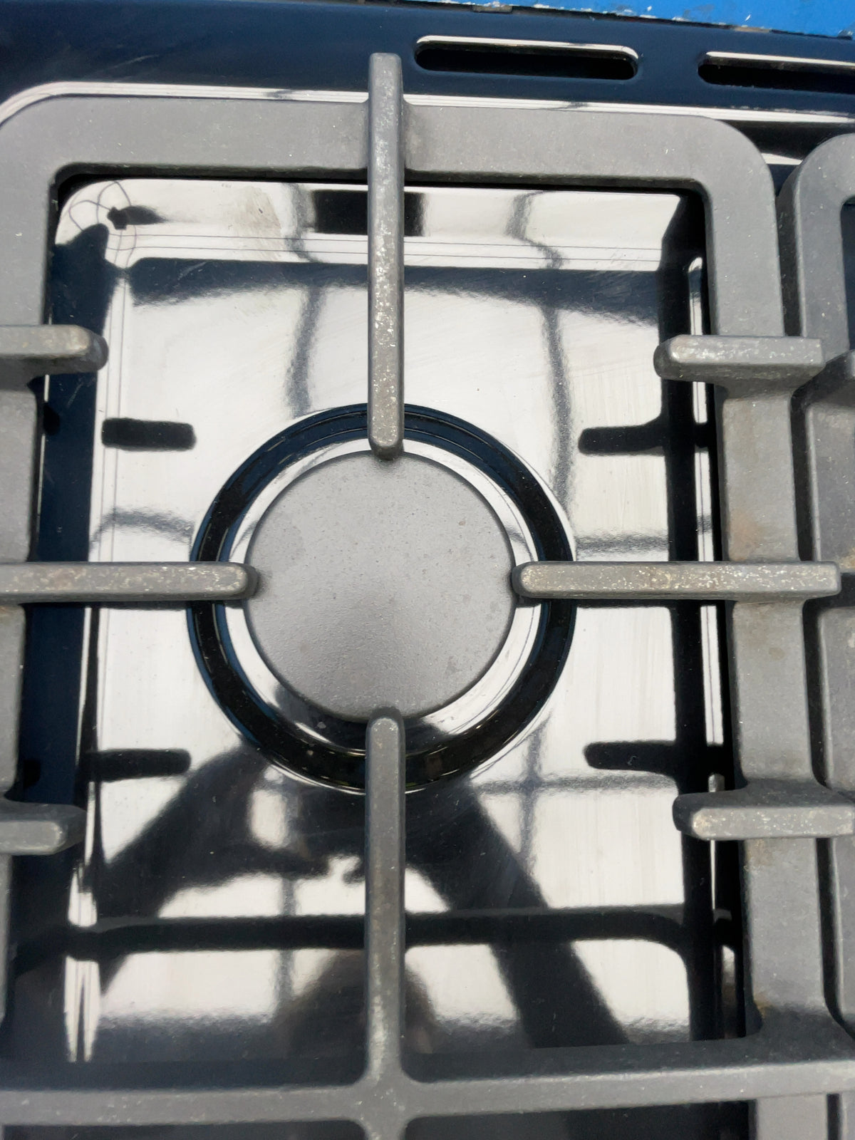 #GRC-164-319 - Belling Cookcentre 100DF 100cm Dual Fuel Range Cooker – 7 Burner Gas Hob, AirFry & Double Oven, Black