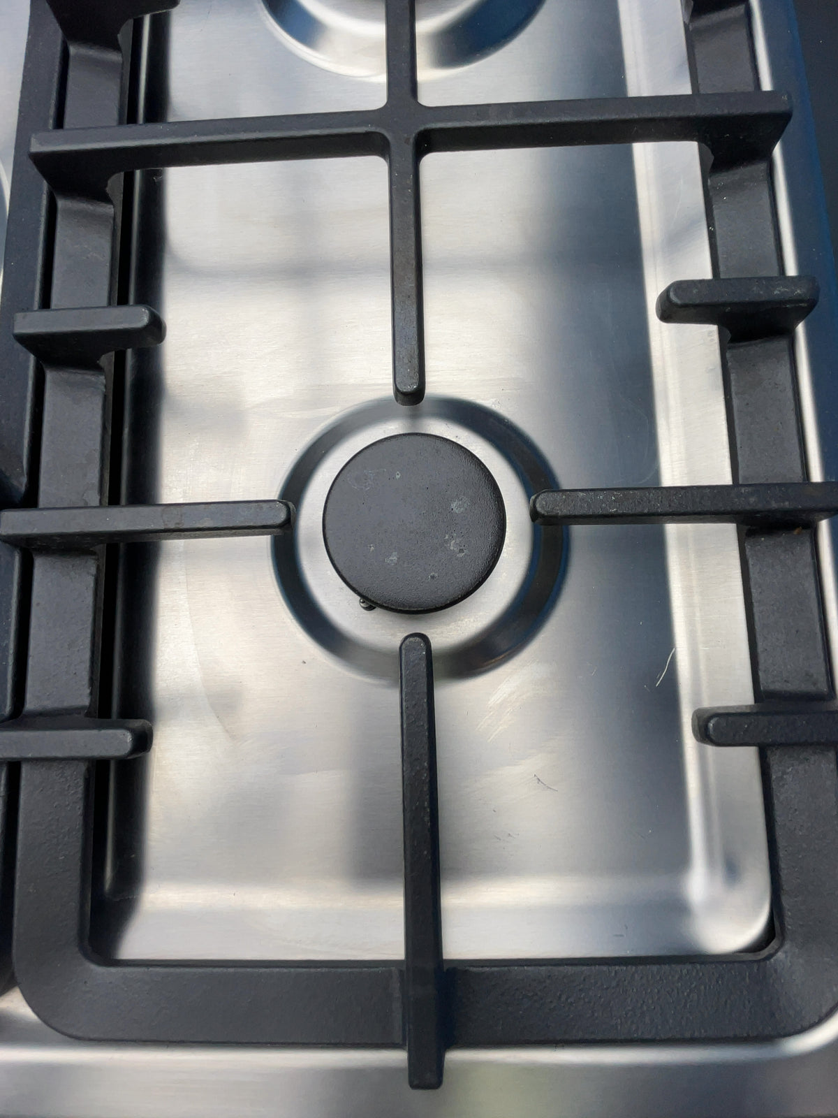 #GRC-164-325 - Belling Cookcentre 100DF 100cm Dual Fuel Range Cooker – 7 Burner Gas Hob, AirFry & Double Oven, Stainless