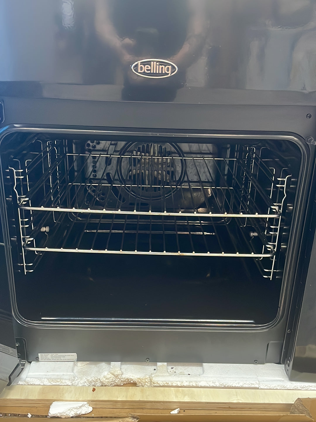 #GRC-164-333 - Belling Farmhouse 90cm Dual Fuel Range Cooker – 174L, 3 Ovens, AirFry