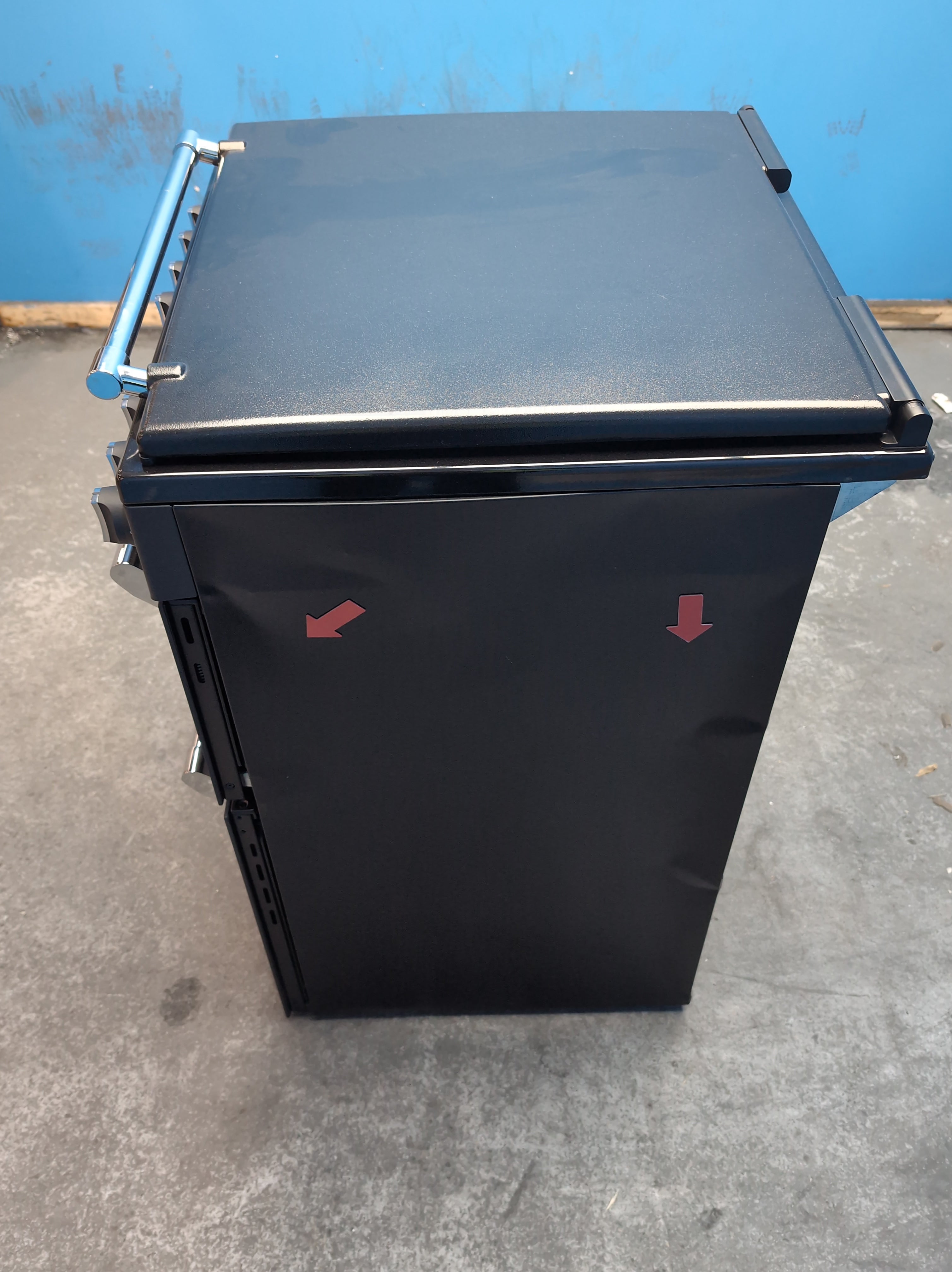 #GRC-164-430 - Stoves Richmond Deluxe 60cm Induction Double Oven Cooker – 103L Capacity, AirFry & SteamCleanse, Anthracite