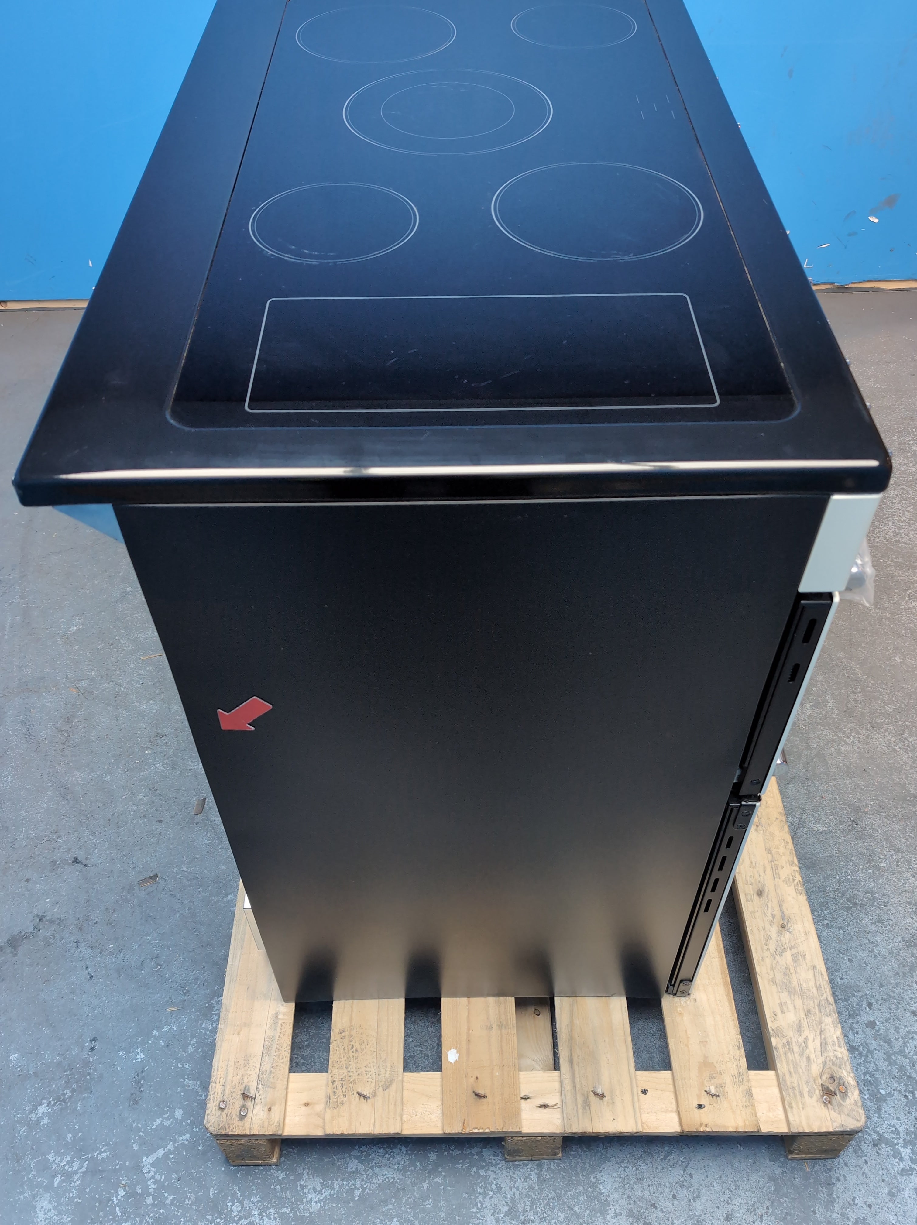 #GRC-164-458 - Belling Farmhouse 100Ei 100cm Electric Range Cooker – 5 Zone Induction Hob, AirFry, Cream