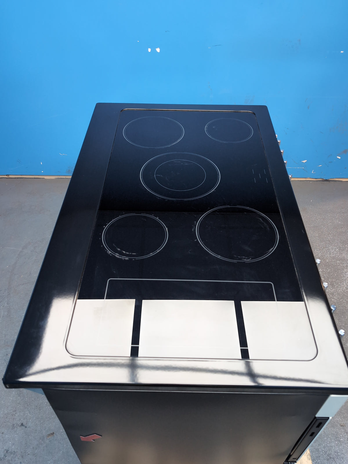 #GRC-164-458 - Belling Farmhouse 100Ei 100cm Electric Range Cooker – 5 Zone Induction Hob, AirFry, Cream
