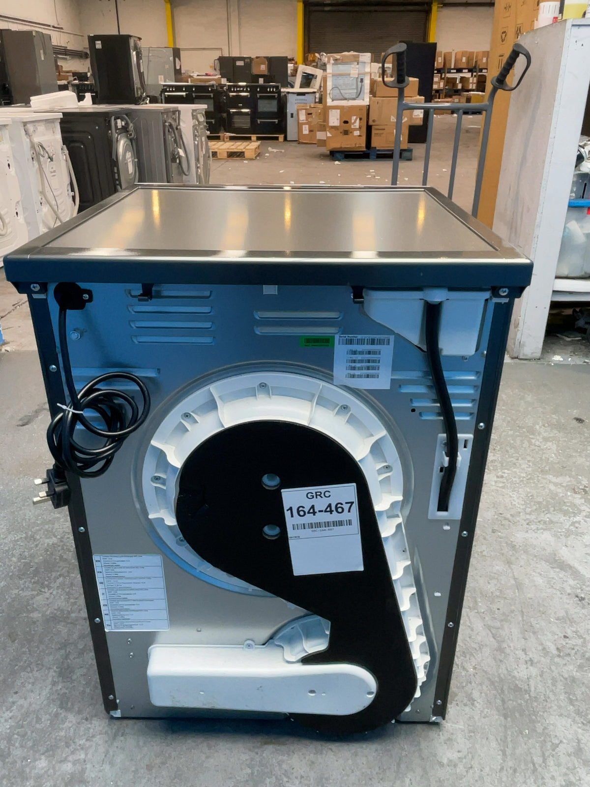 #GRC-164-467 - Haier Series 5 9kg Heat Pump Tumble Dryer – Grey, A++ Energy Rating