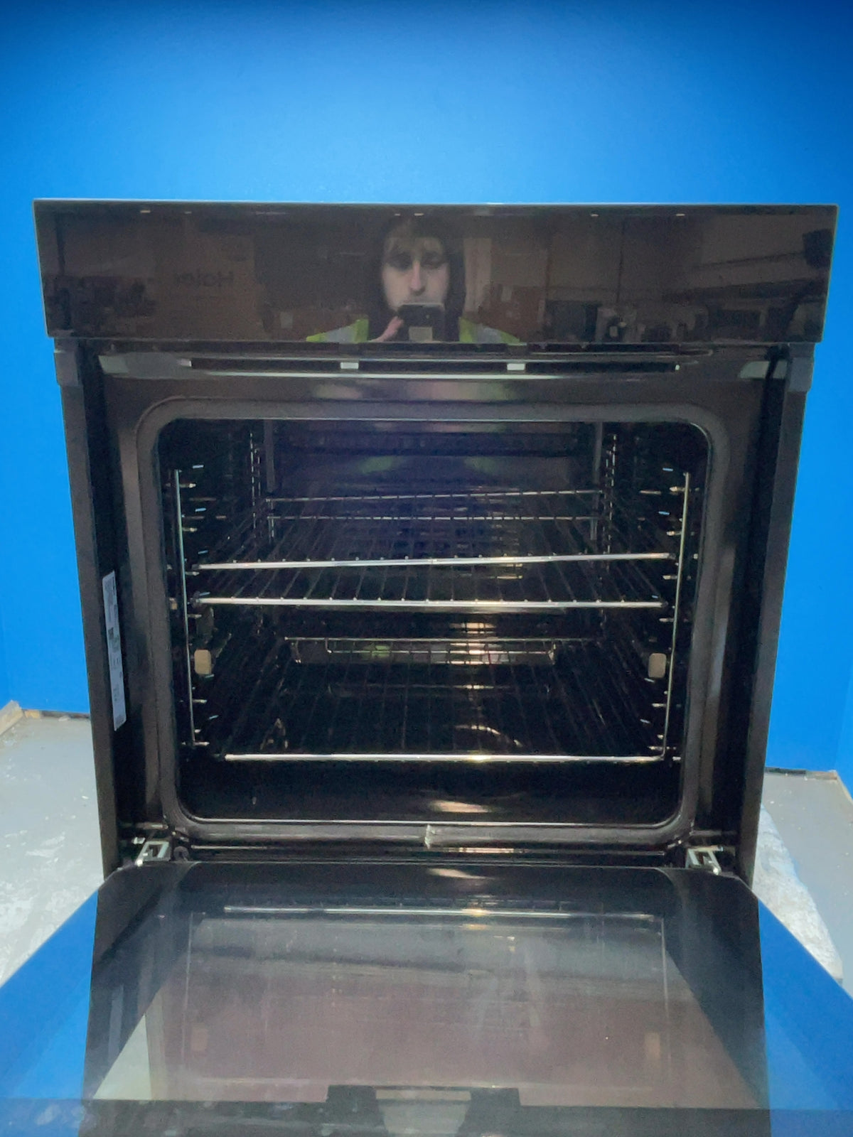 #GRC-164-475 - Haier ID Series 2 Built-In Single Electric Oven – 78L Capacity, Air Fry, Pyrolytic Cleaning, WiFi