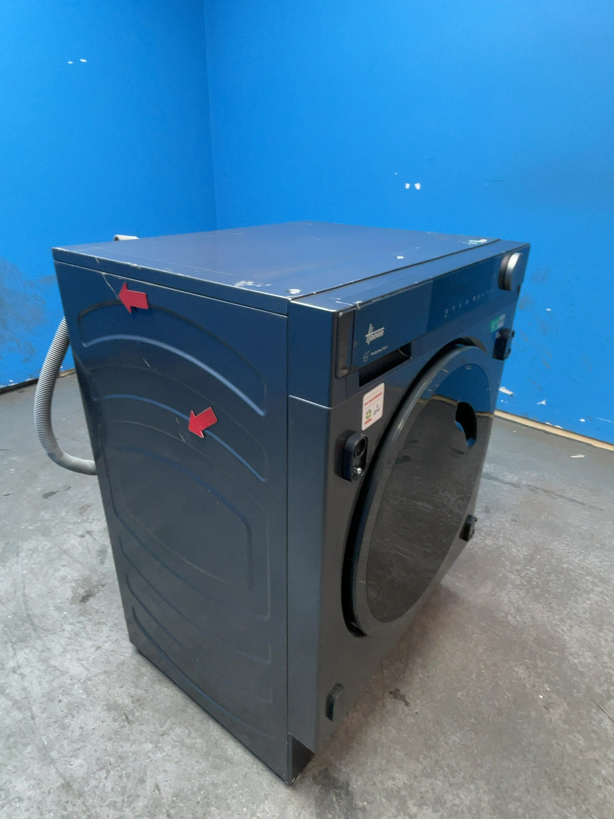#GRC-164-494 - Hoover 10kg 1400rpm Integrated Washing Machine – Steam Function, Anthracite