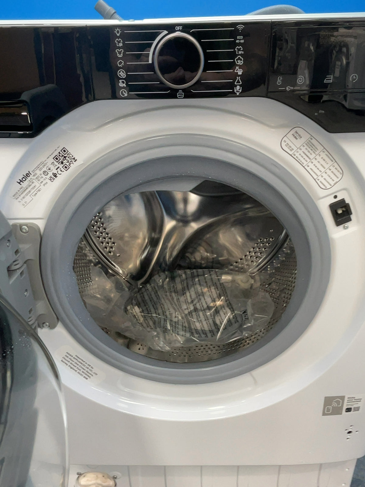 #GRC-164-497 - Haier 9kg 1600rpm Integrated Washing Machine – Instant Mix Technology, White