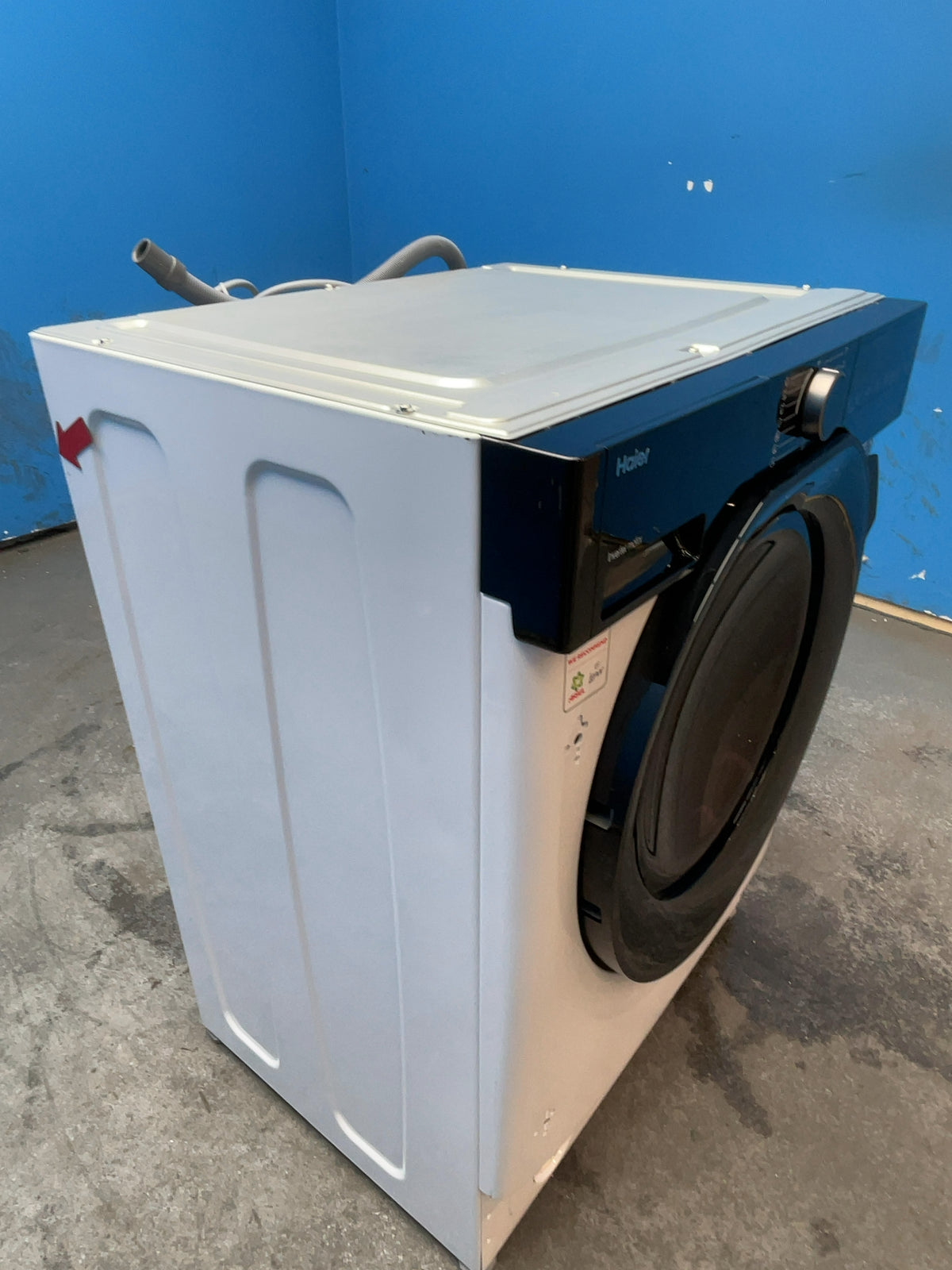 #GRC-164-497 - Haier 9kg 1600rpm Integrated Washing Machine – Instant Mix Technology, White