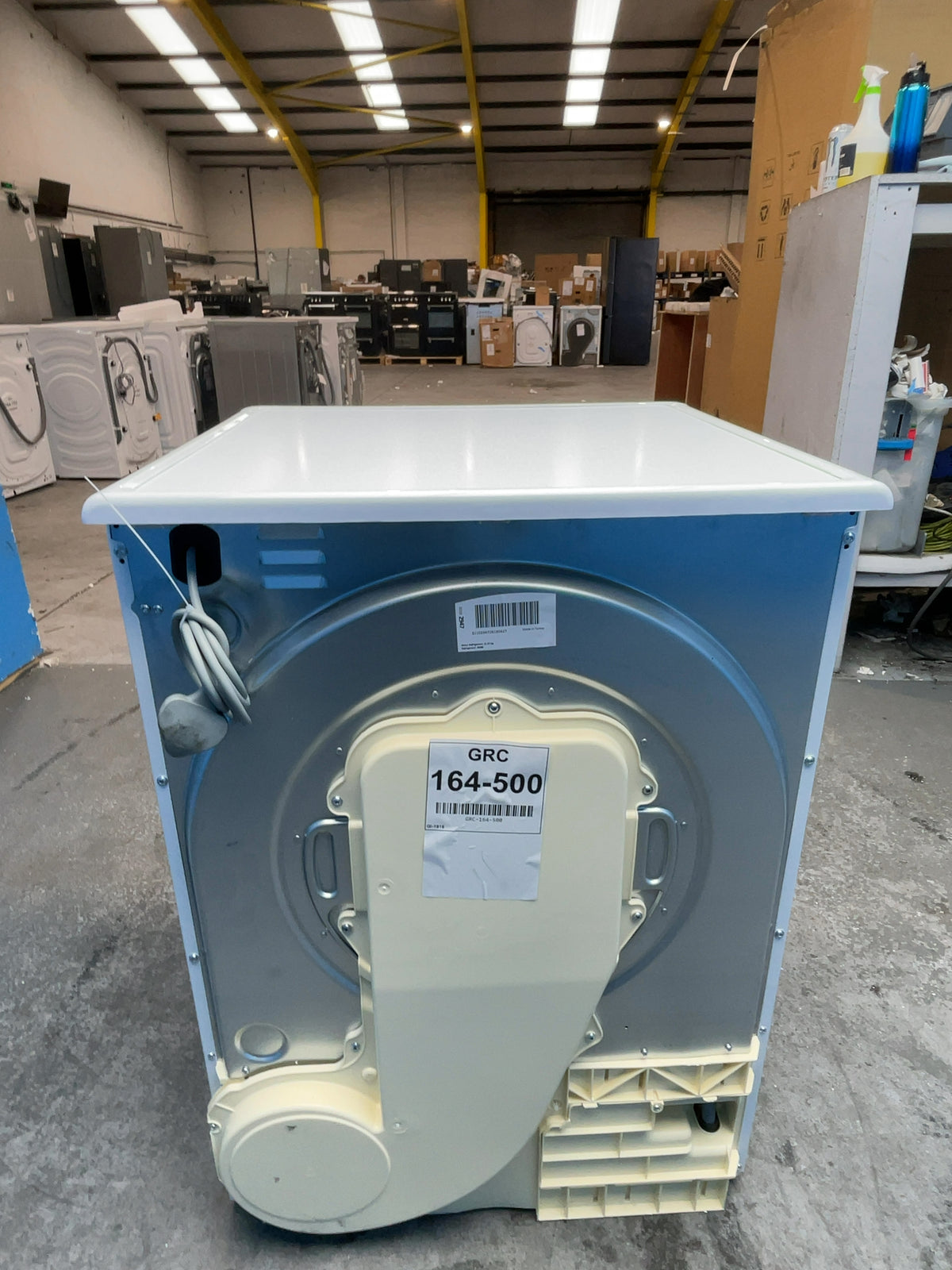 #GRC-164-500 - Hoover 9kg Heat Pump Tumble Dryer – WiFi Connected, White, D Energy Rating