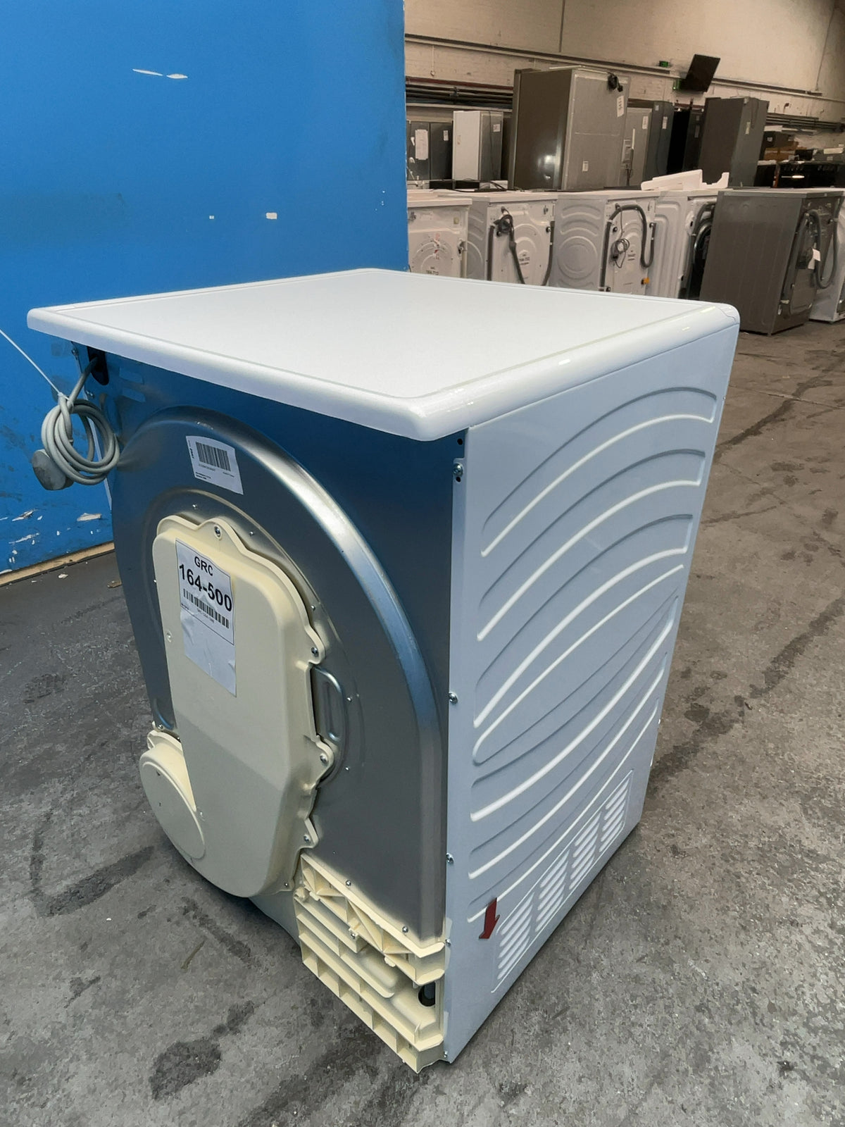 #GRC-164-500 - Hoover 9kg Heat Pump Tumble Dryer – WiFi Connected, White, D Energy Rating