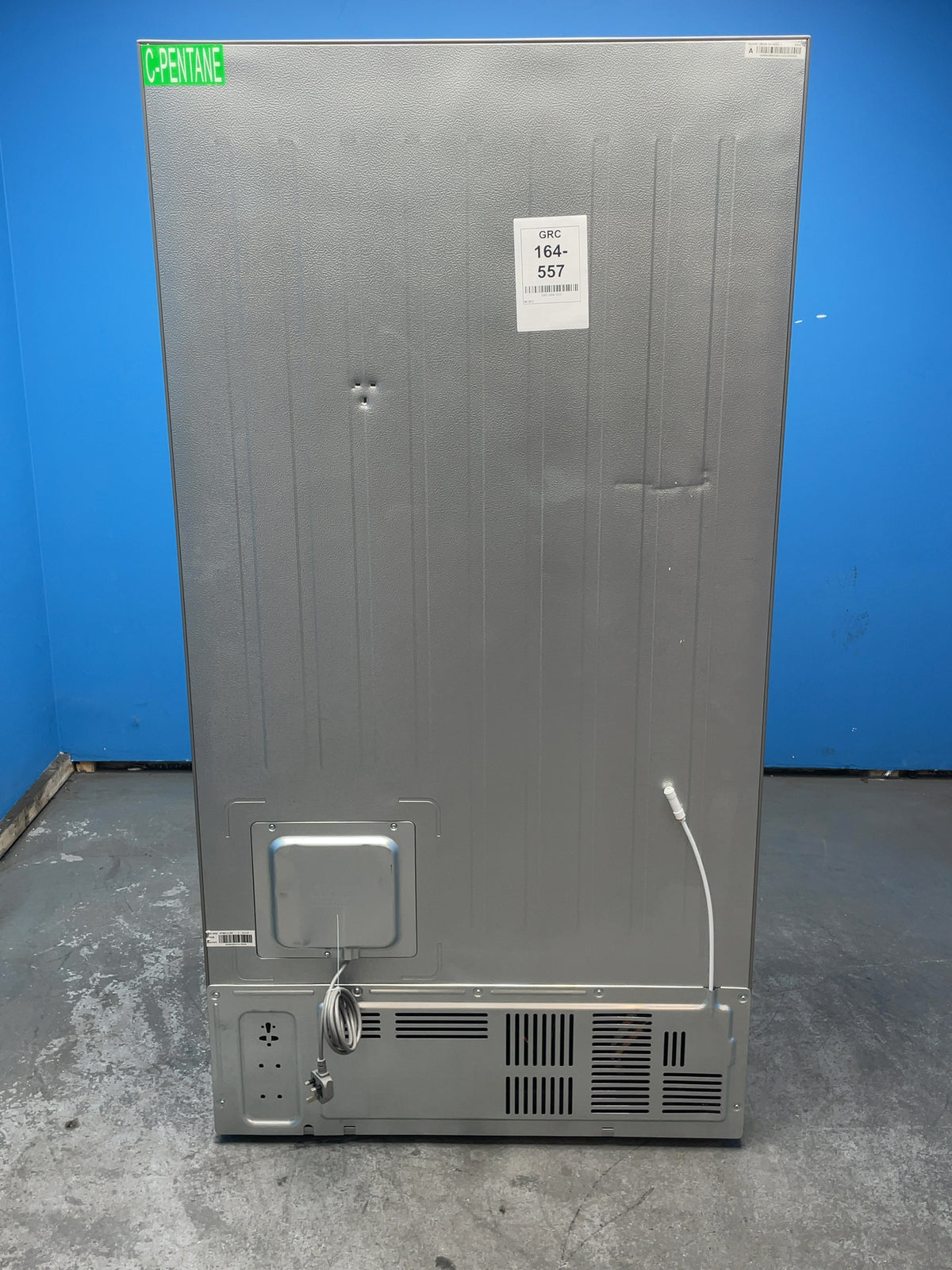 #GRC-164-557 - Hoover H-FRIDGE 700 American Style Fridge Freezer – 513L, Dark Inox