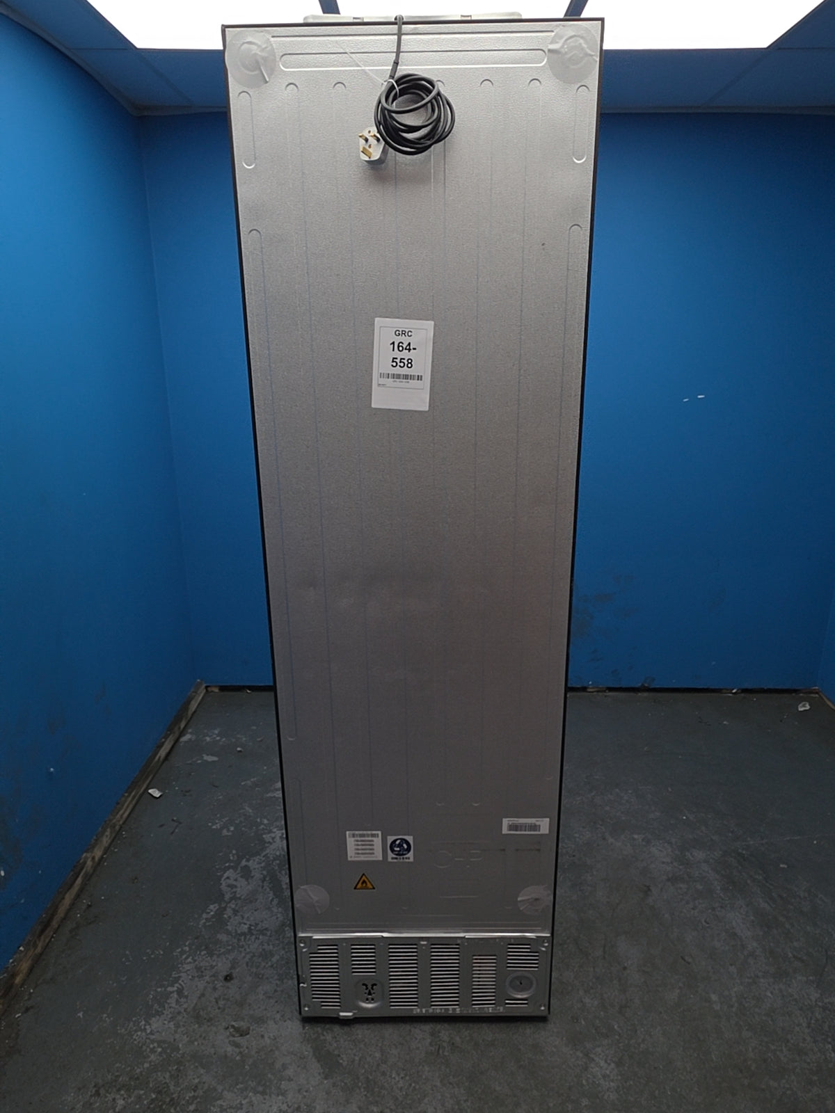 #GRC-164-558 - Haier 59.5cm 70/30 Fridge Freezer – 409L, Dark Inox, Total No Frost, Smart WiFi