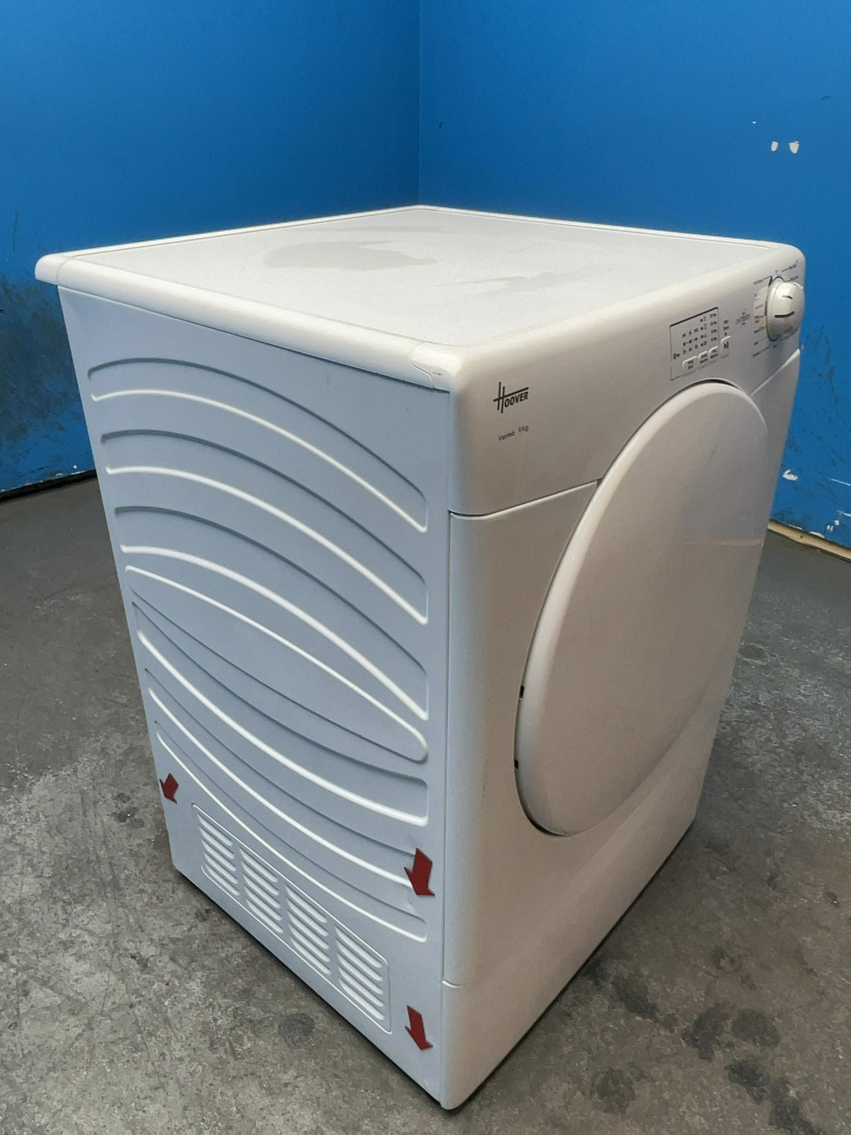 #GRC-164-574 - Hoover H-DRY 300 9kg Vented Tumble Dryer – NFC Connectivity, White, 59.6cm Wide
