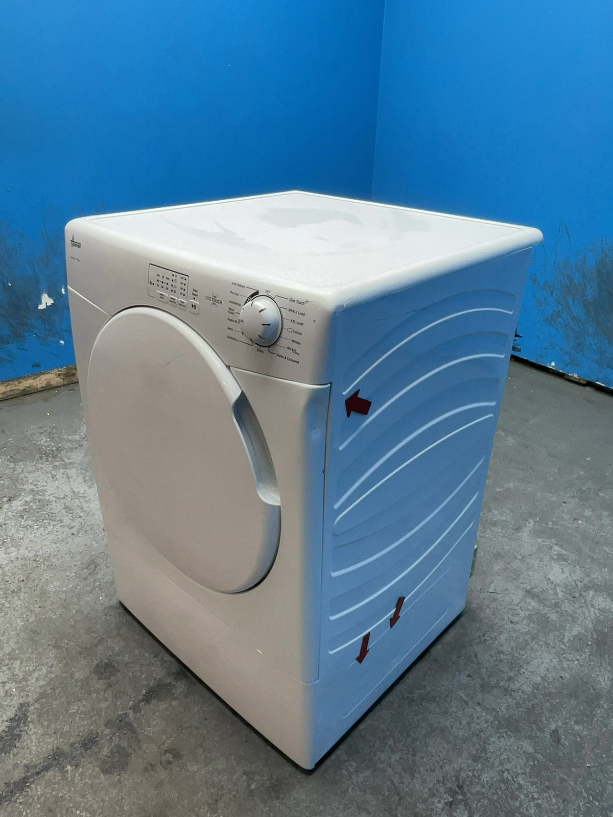 #GRC-164-574 - Hoover H-DRY 300 9kg Vented Tumble Dryer – NFC Connectivity, White, 59.6cm Wide
