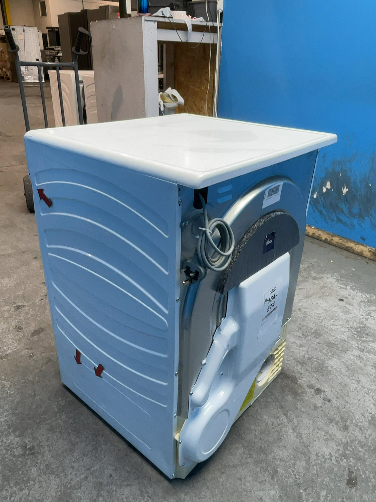 #GRC-164-574 - Hoover H-DRY 300 9kg Vented Tumble Dryer – NFC Connectivity, White, 59.6cm Wide