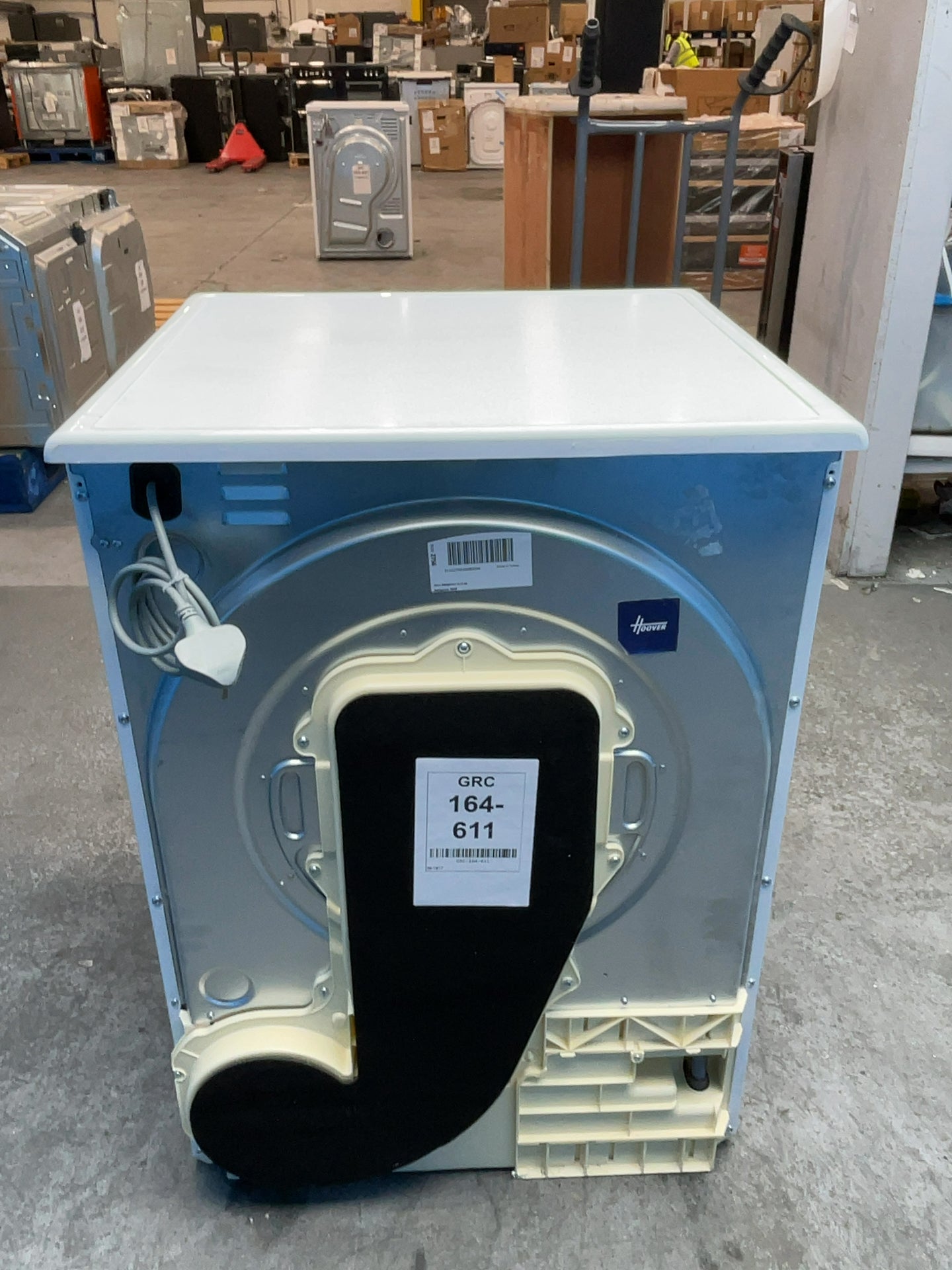 #GRC-164-611 - Hoover 10kg Heat Pump Tumble Dryer – WiFi Connected, White, A+++ Energy Rating