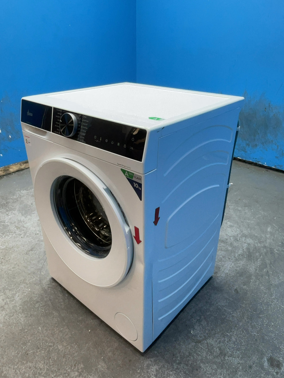 #GRC-164-649 - Hoover 10kg 1400rpm Washing Machine – Digital Inverter Motor, White