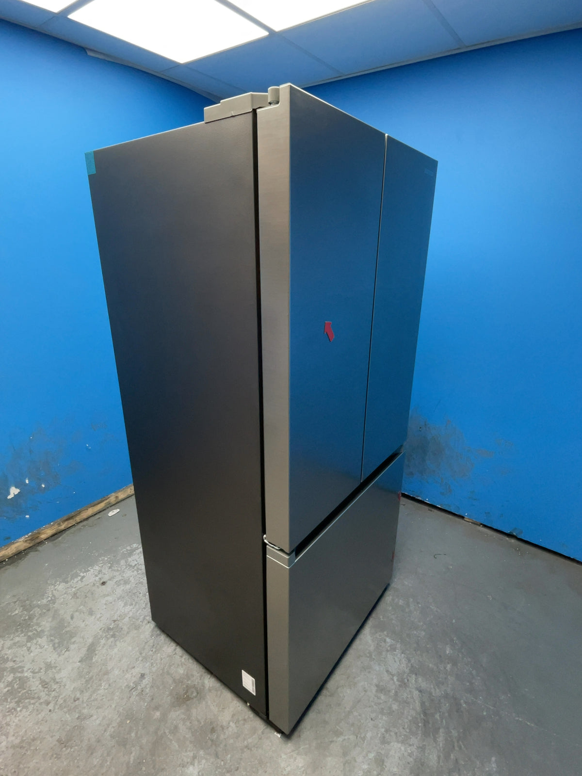#GRC-164-678 - Samsung 81.7cm French Door Fridge Freezer – 496L, Refined Inox, Total No Frost