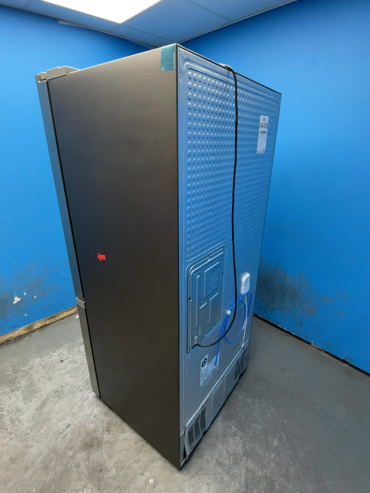#GRC-164-678 - Samsung 81.7cm French Door Fridge Freezer – 496L, Refined Inox, Total No Frost
