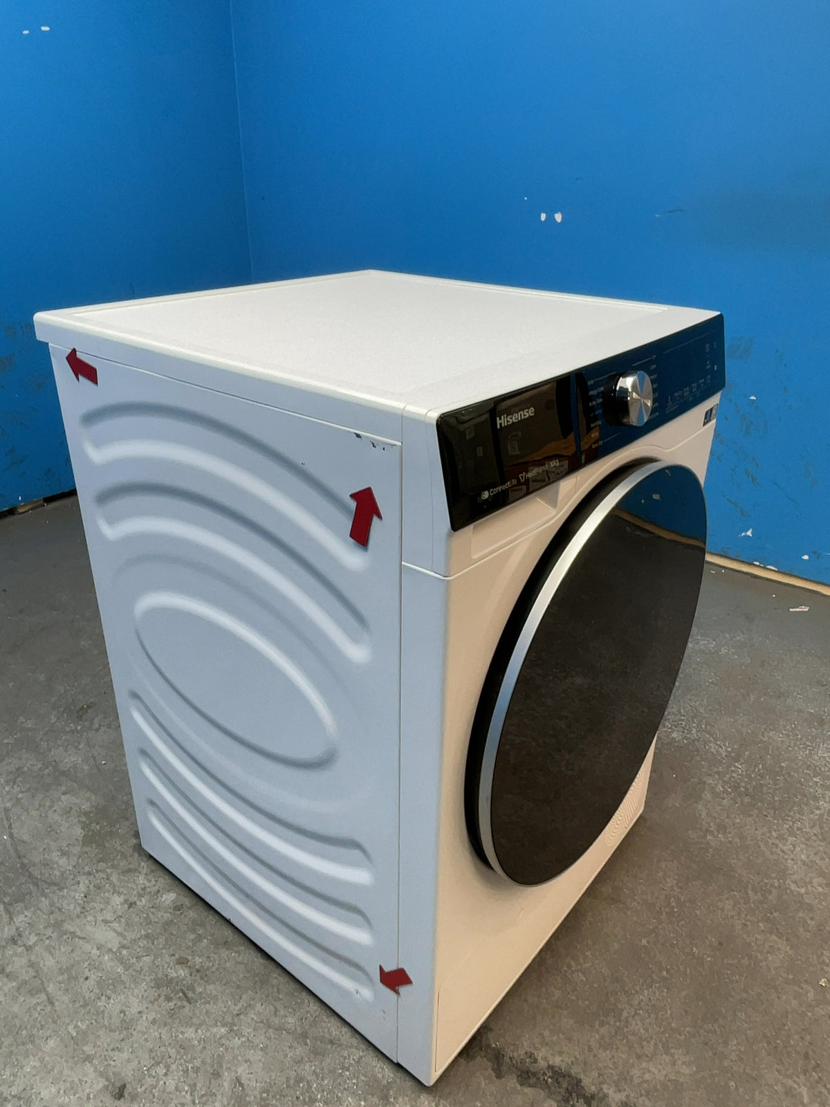 #GRC-164-689 - Hisense 10kg Heat Pump Tumble Dryer – Sensor Drying, White, A+++ Energy Rating