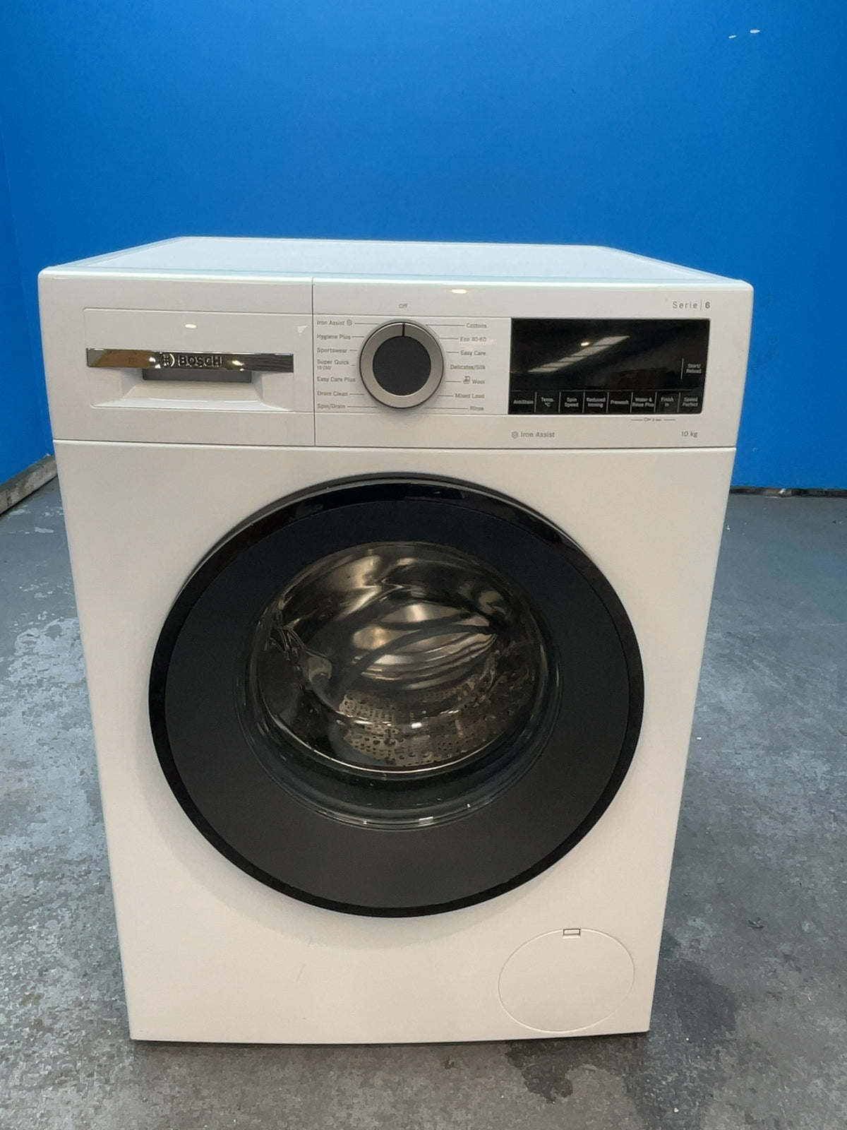 #GRC-164-690 - Bosch Series 6 10kg 1400rpm Washing Machine – AntiStain, SpeedPerfect, White