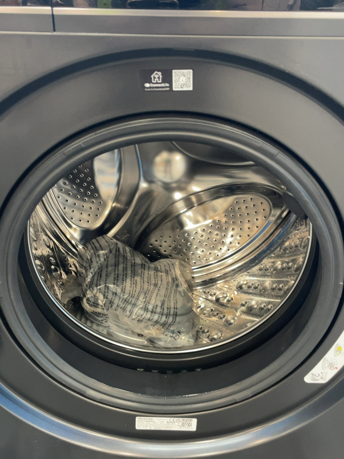 #GRC-164-696 - Hisense 10.5kg 1400rpm Washing Machine – Pure Jet Pro, Steam Mix, Black