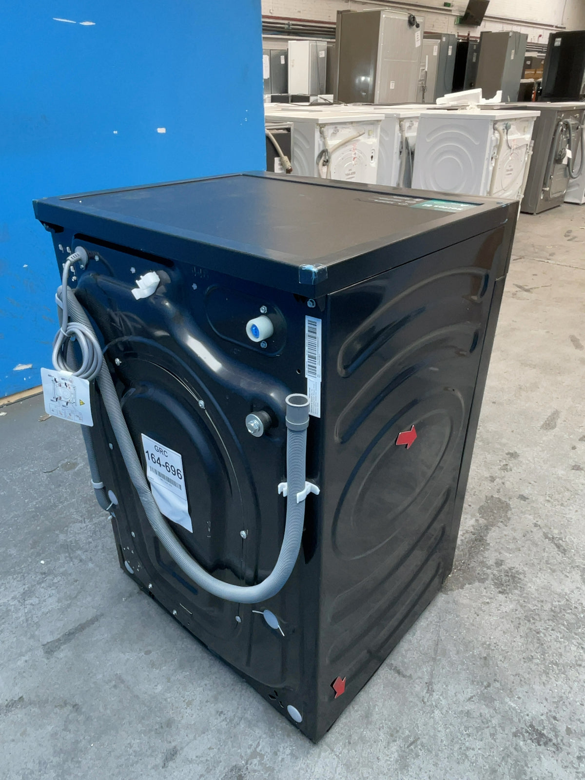 #GRC-164-696 - Hisense 10.5kg 1400rpm Washing Machine – Pure Jet Pro, Steam Mix, Black
