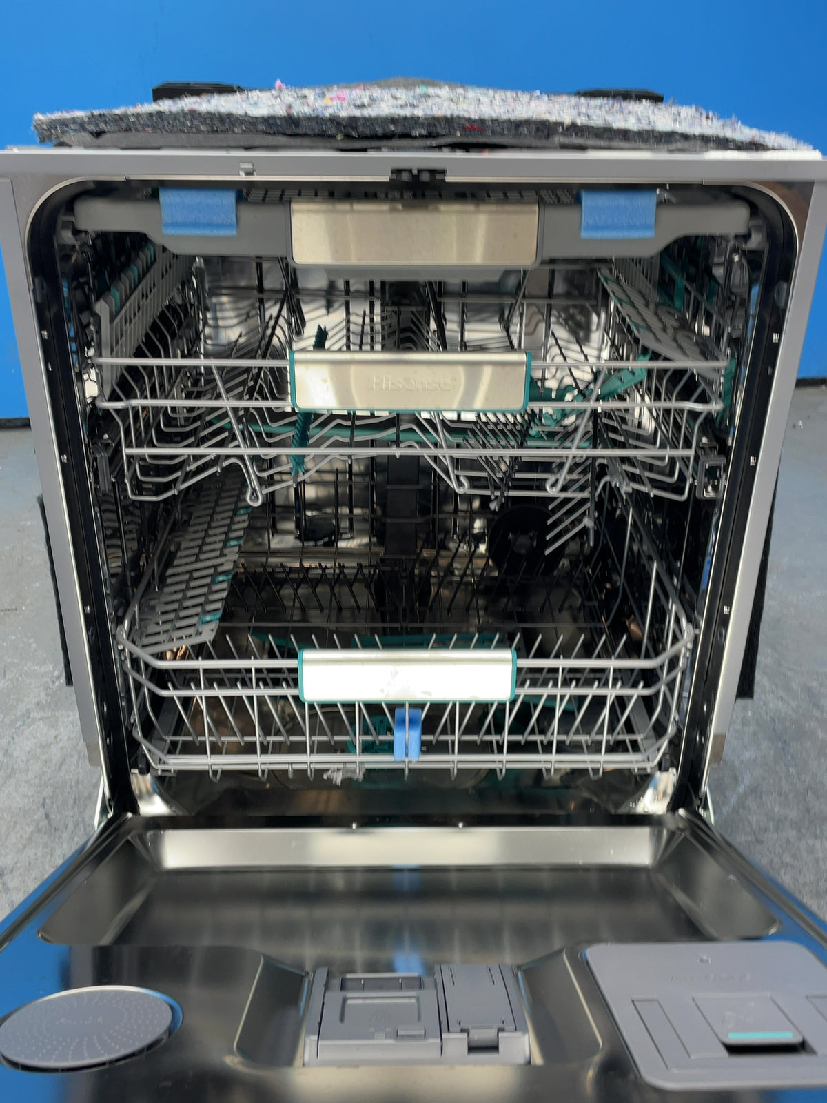 #GRC-164-709 - Hisense 60cm Integrated Dishwasher – 16 Place Settings, WiFi Connected, A Rated