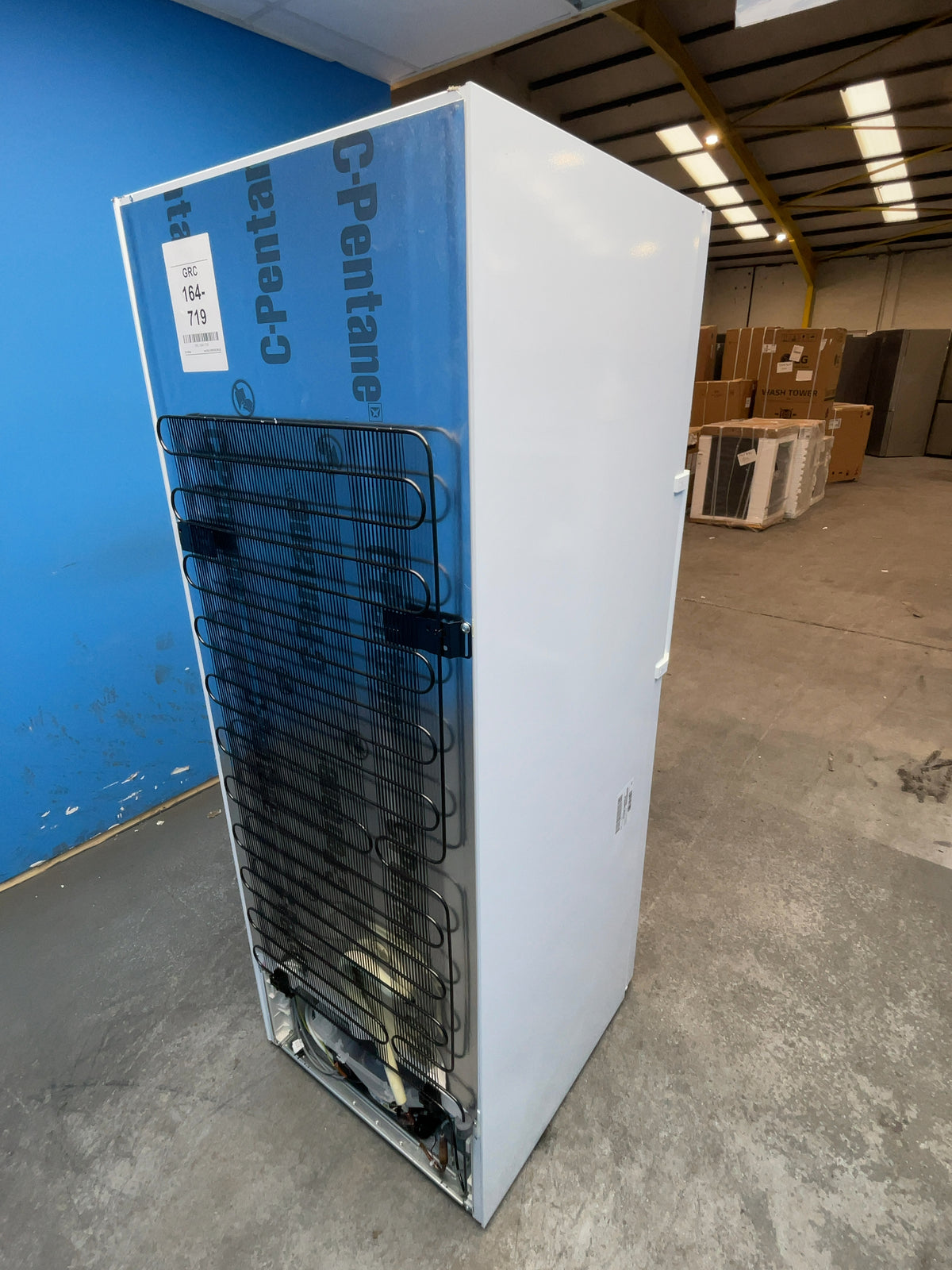#GRC-164-719 - Bosch GSN29VWEVG Series 4 Tall Upright Freezer – 200L Capacity, NoFrost, SuperFreezing, BigBox Drawer, White