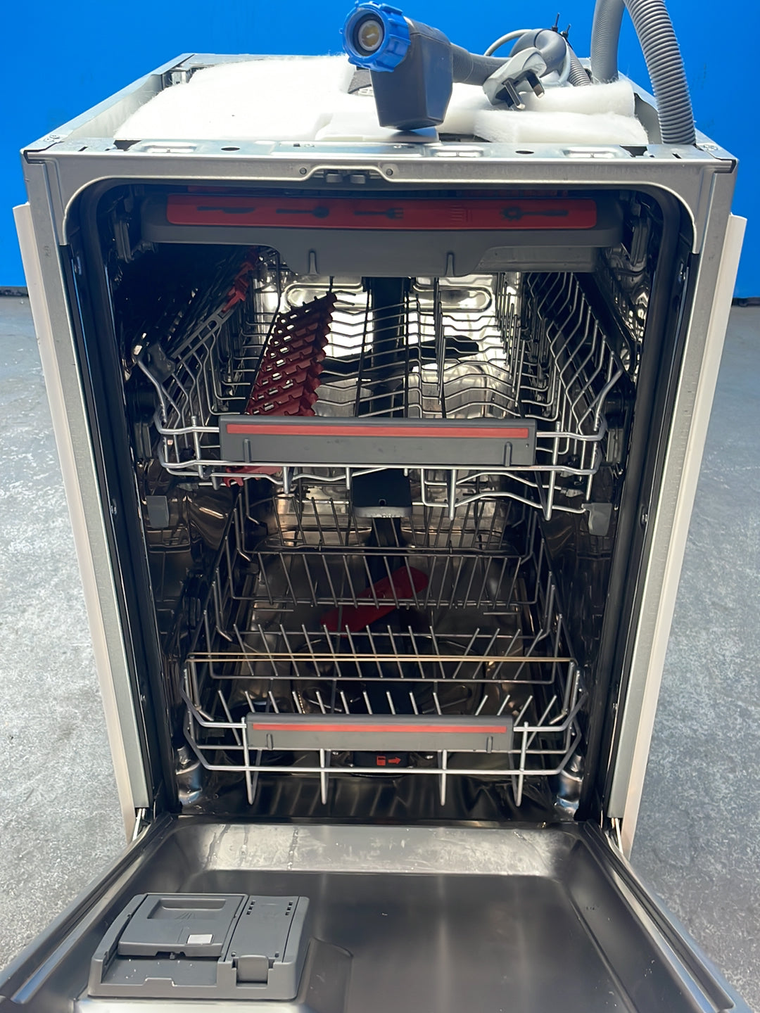 #GRC-164-746 - AEG 45cm Slimline Fully Integrated Dishwasher – 10 Place Settings, SatelliteClean, AirDry