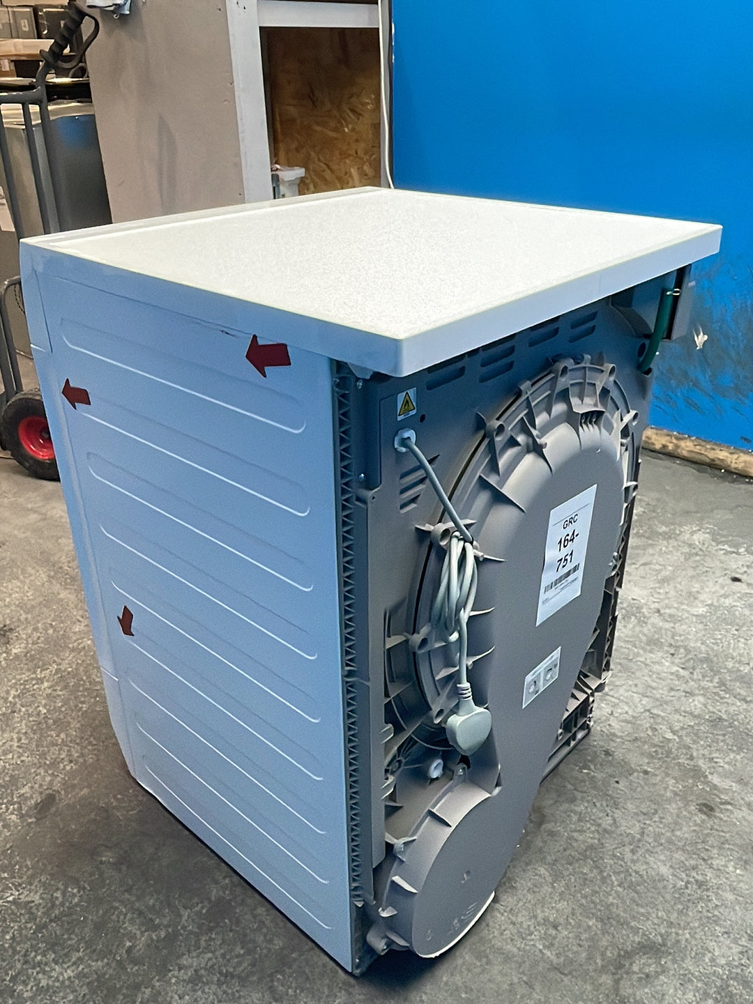 #GRC-164-751 - AEG 5000 Series 8kg Heat Pump Tumble Dryer – AutoSense Technology, EasyClean Filter, White