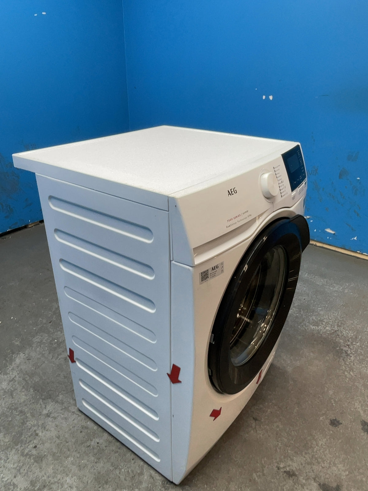 #GRC-164-753 - AEG 8kg 1400rpm Washing Machine – ProSteam, Steam Wash, Smart, White