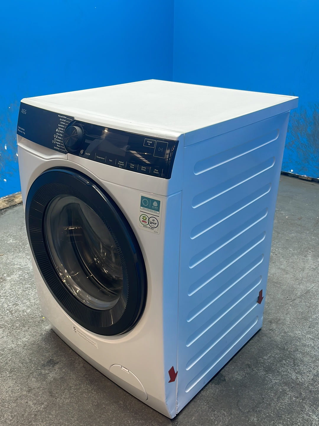 #GRC-164-754 - AEG 11kg 1400rpm Washing Machine – ProSteam, Steam Wash, White