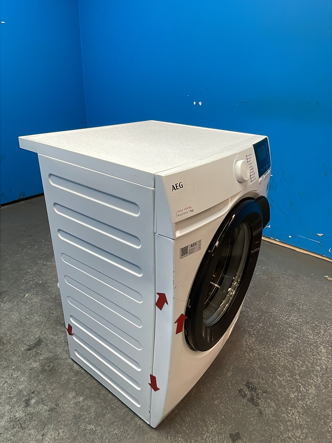 #GRC-164-761 - AEG 7000 Series 8kg 1600rpm Washing Machine – ProSteam Technology, PreciseWash, White