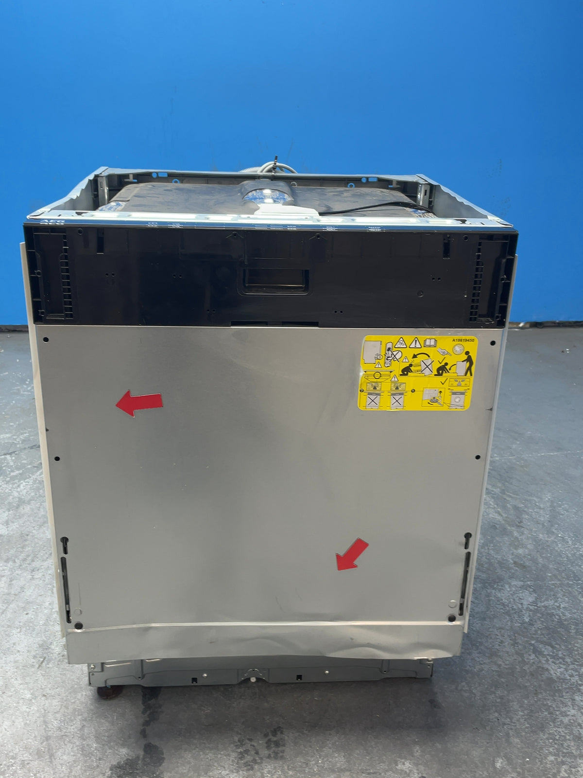 #GRC-164-764 - AEG 5000 Series 60cm Integrated Dishwasher – 13 Place Settings, AirDry, Silver