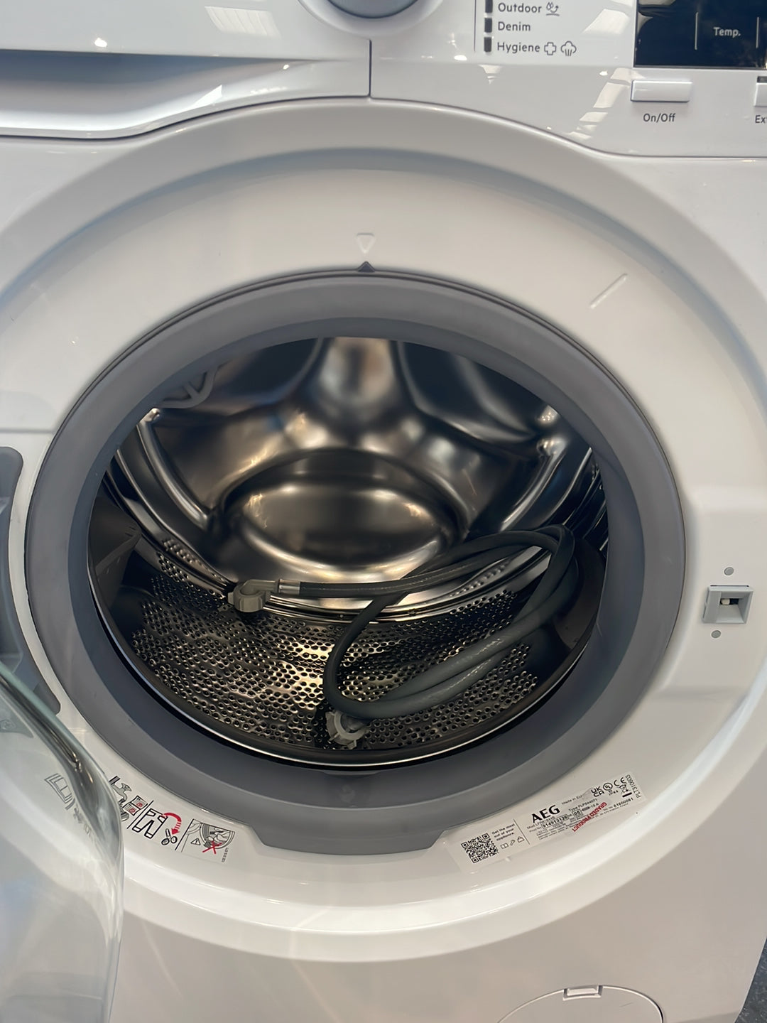 #GRC-164-768 - AEG 8kg 1400rpm Washing Machine – ProSense, Hygiene Programme, White